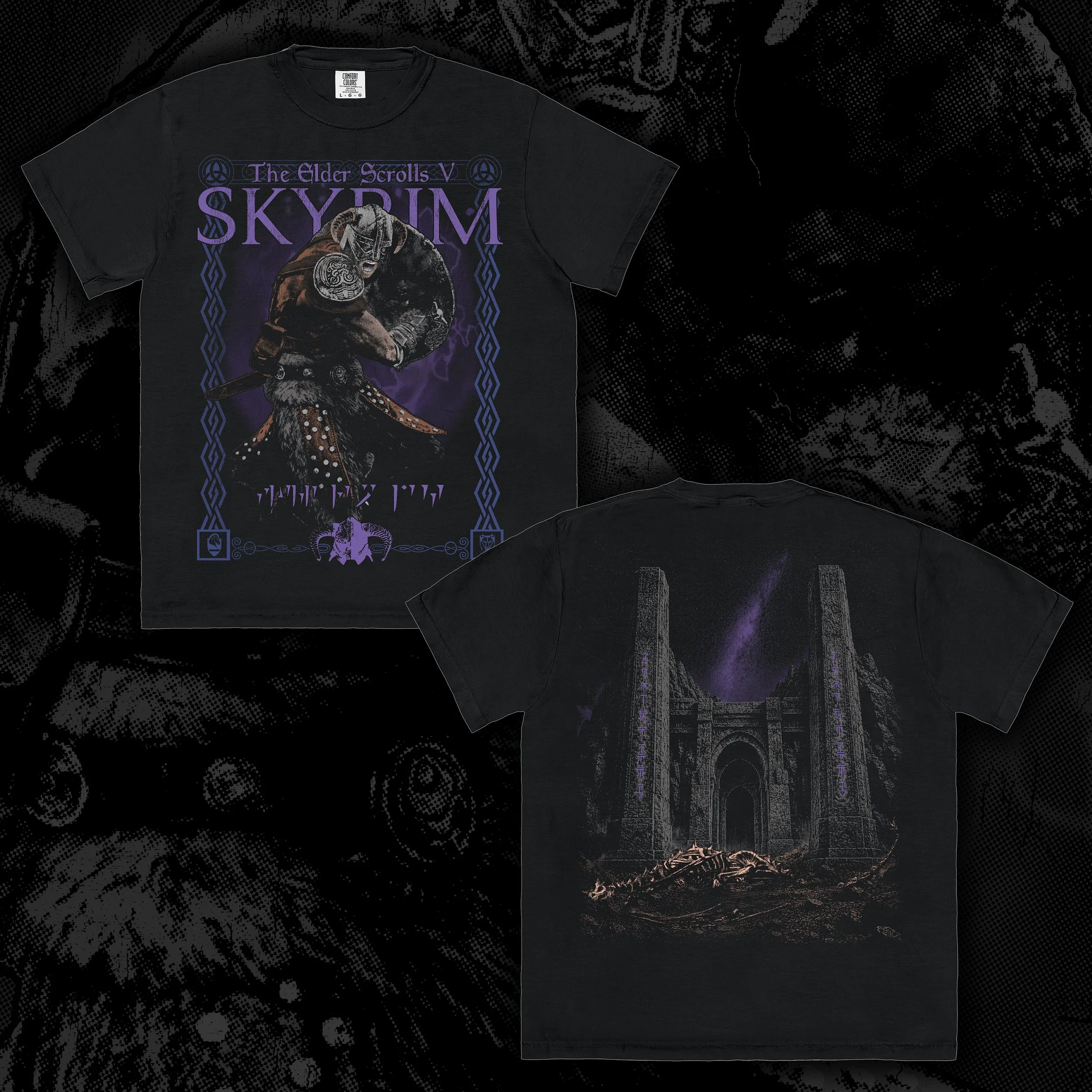 The Elder Scrolls: Skyrim Short Sleeve (Purple)