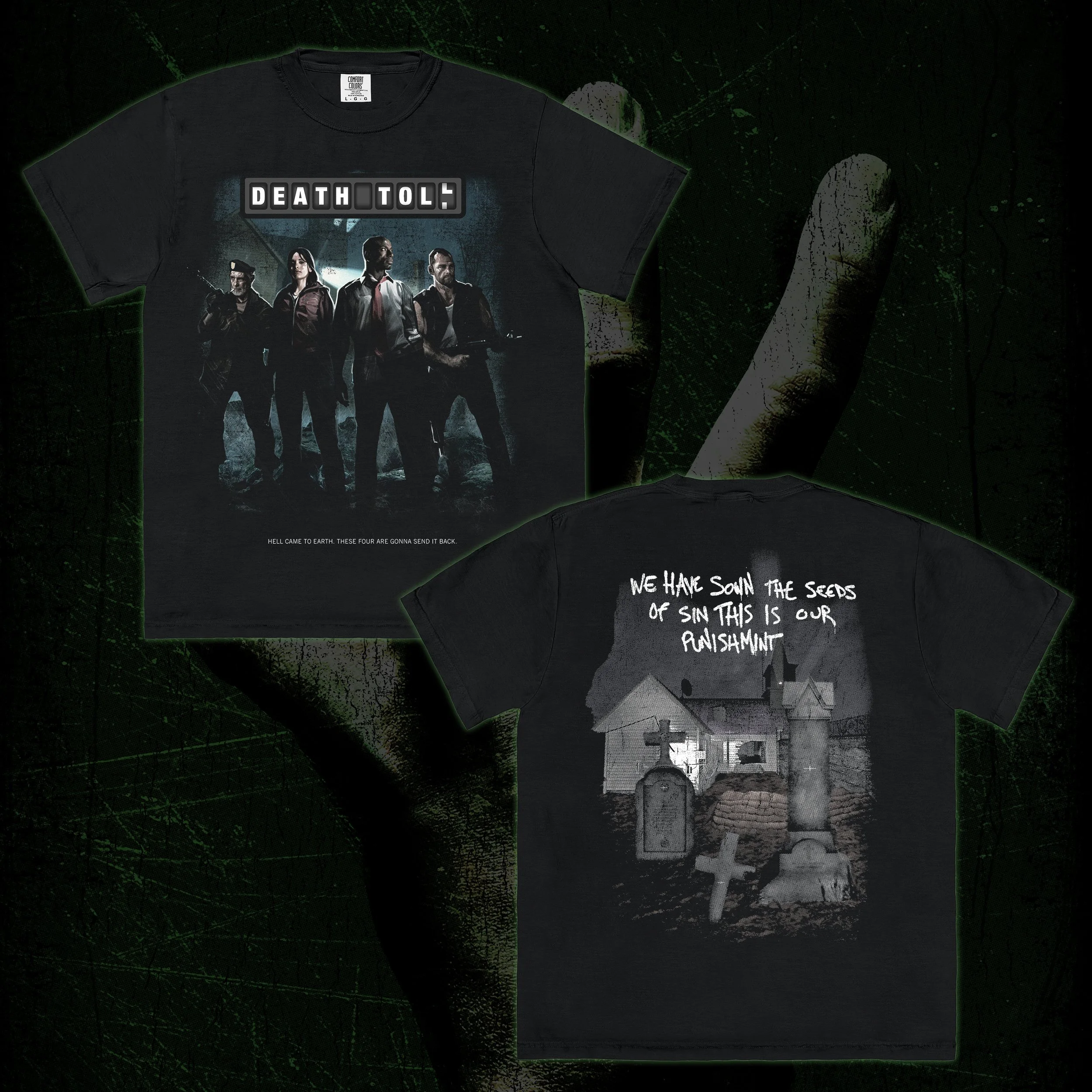 Left 4 Dead "Death Toll" Short Sleeve
