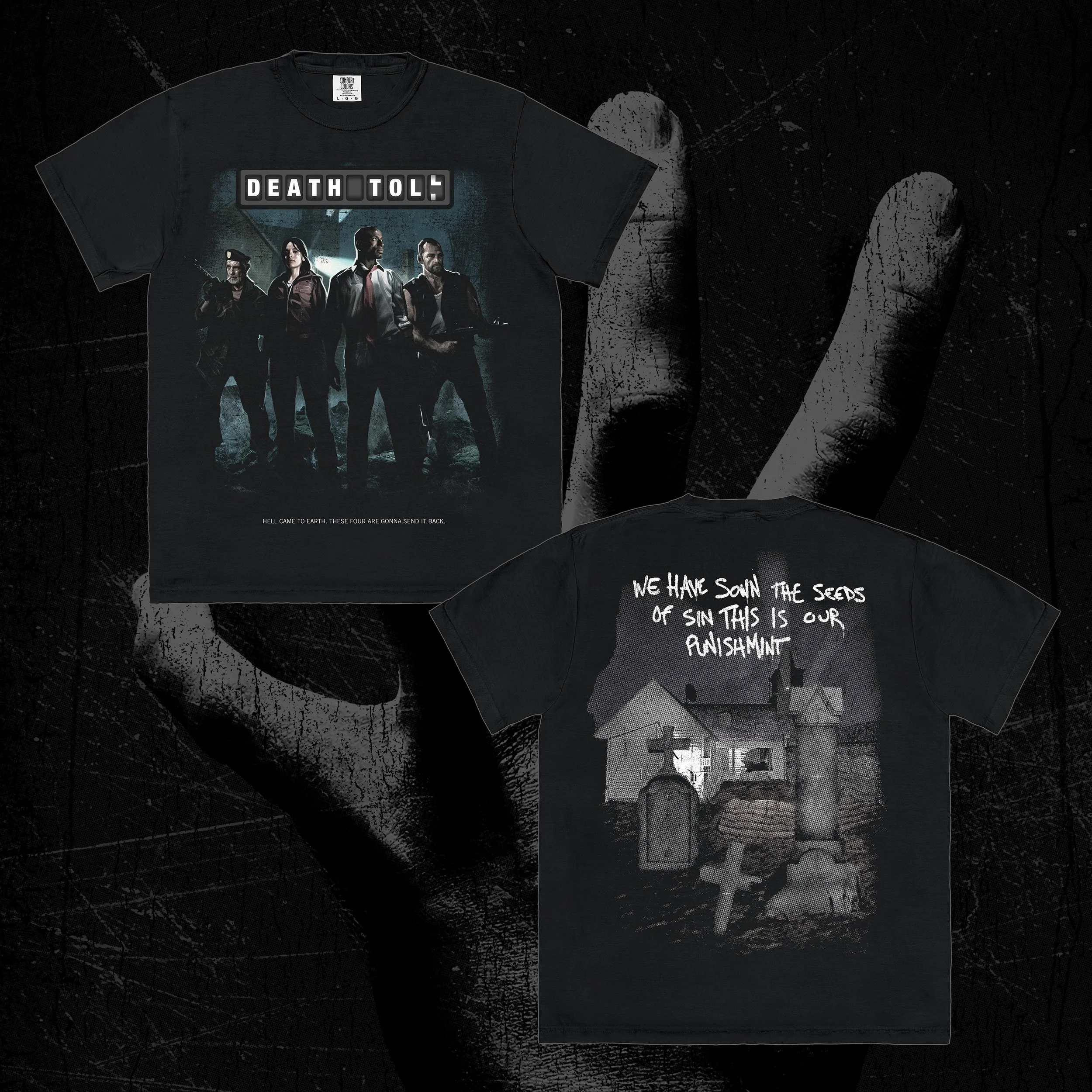 Left 4 Dead "Death Toll" Short Sleeve