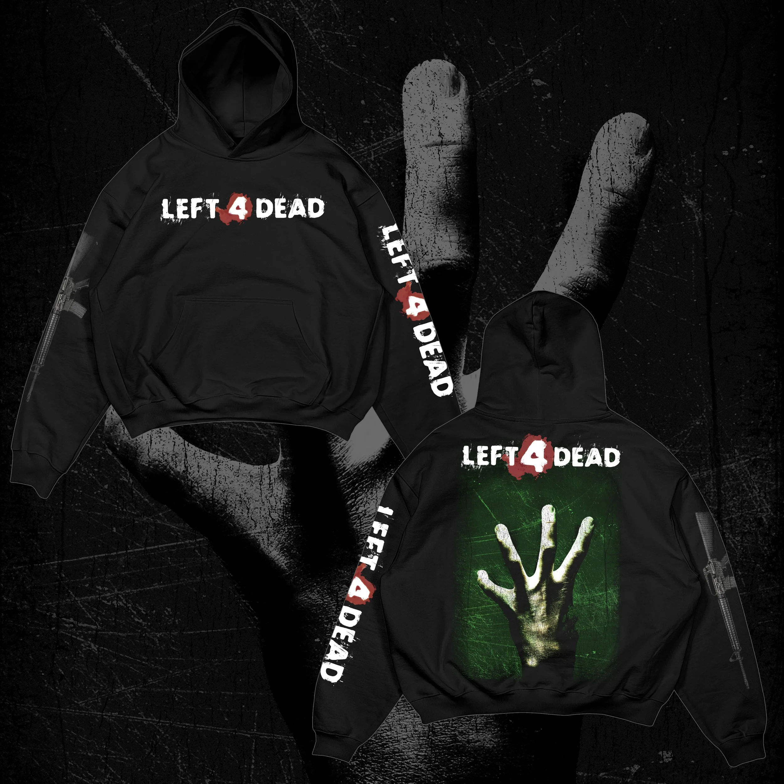 Left 4 Dead "Cover" Hoodie