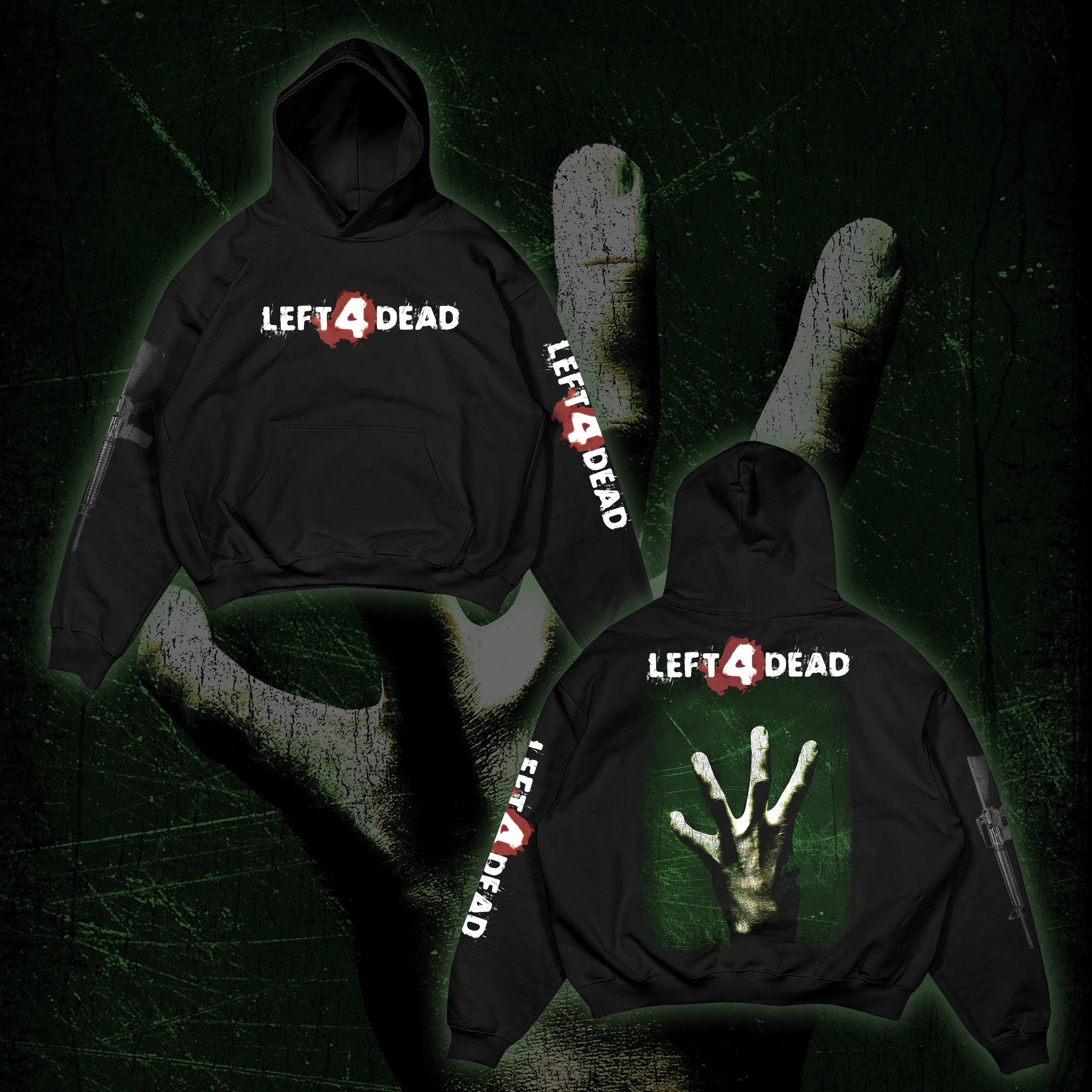 Left 4 Dead "Cover" Hoodie