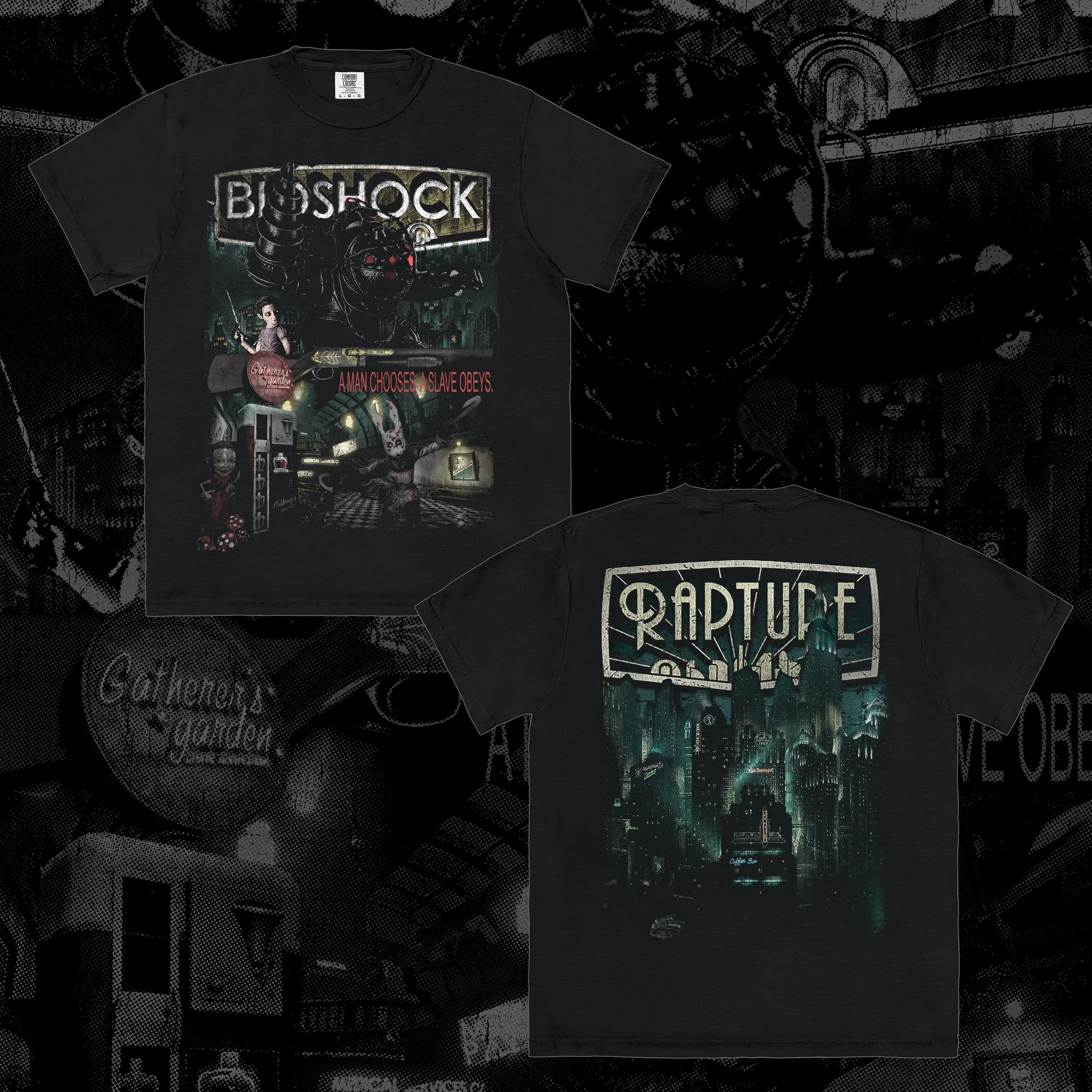 Bioshock "Welcome to Rapture" Short Sleeve