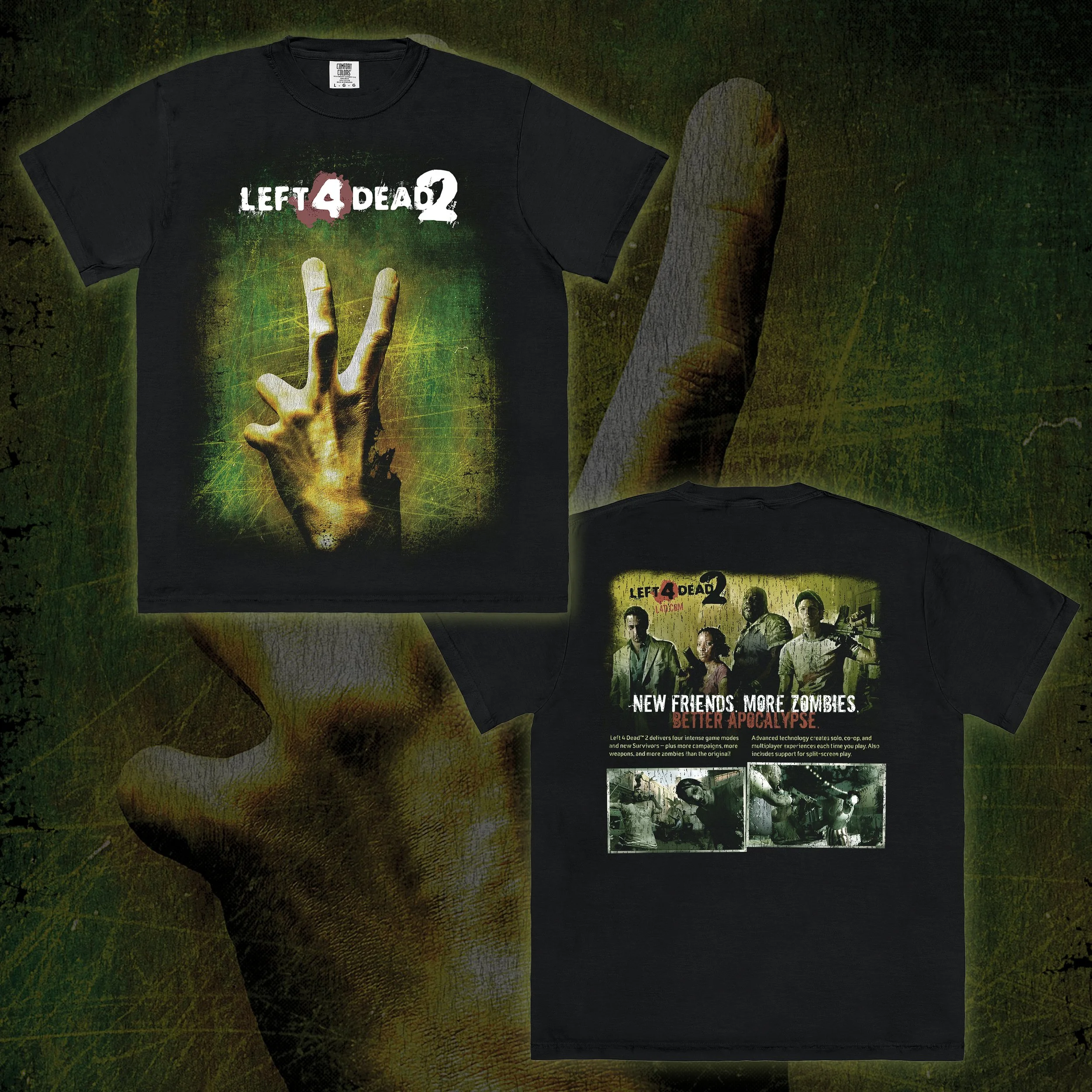 Left 4 Dead 2 Cover Short Sleeve