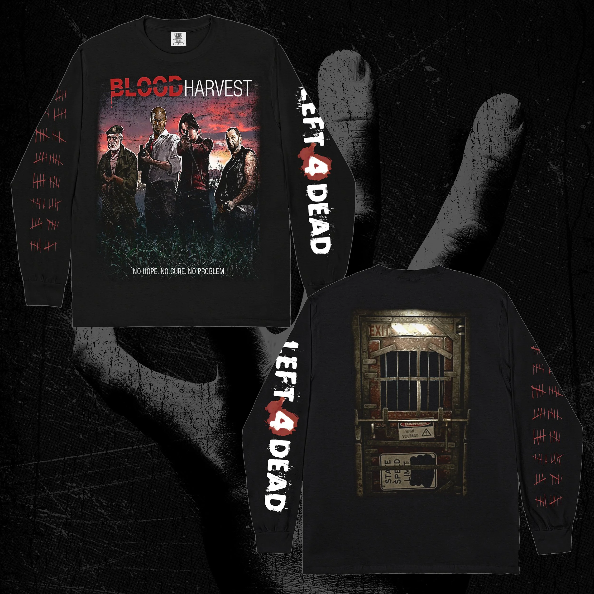 Left 4 Dead "Blood Harvest" Long Sleeve