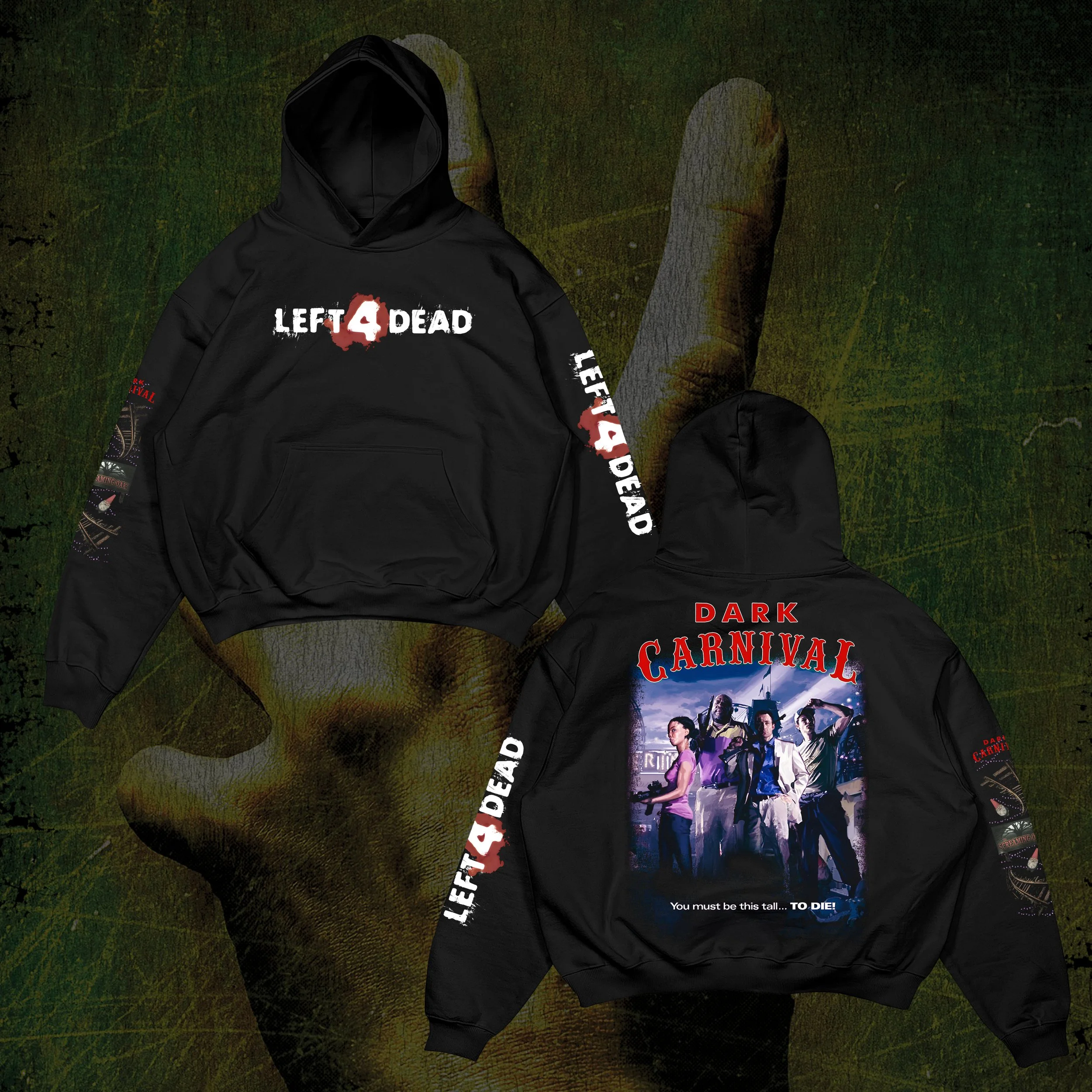 Left 4 Dead 2 "Dark Carnival" Hoodie