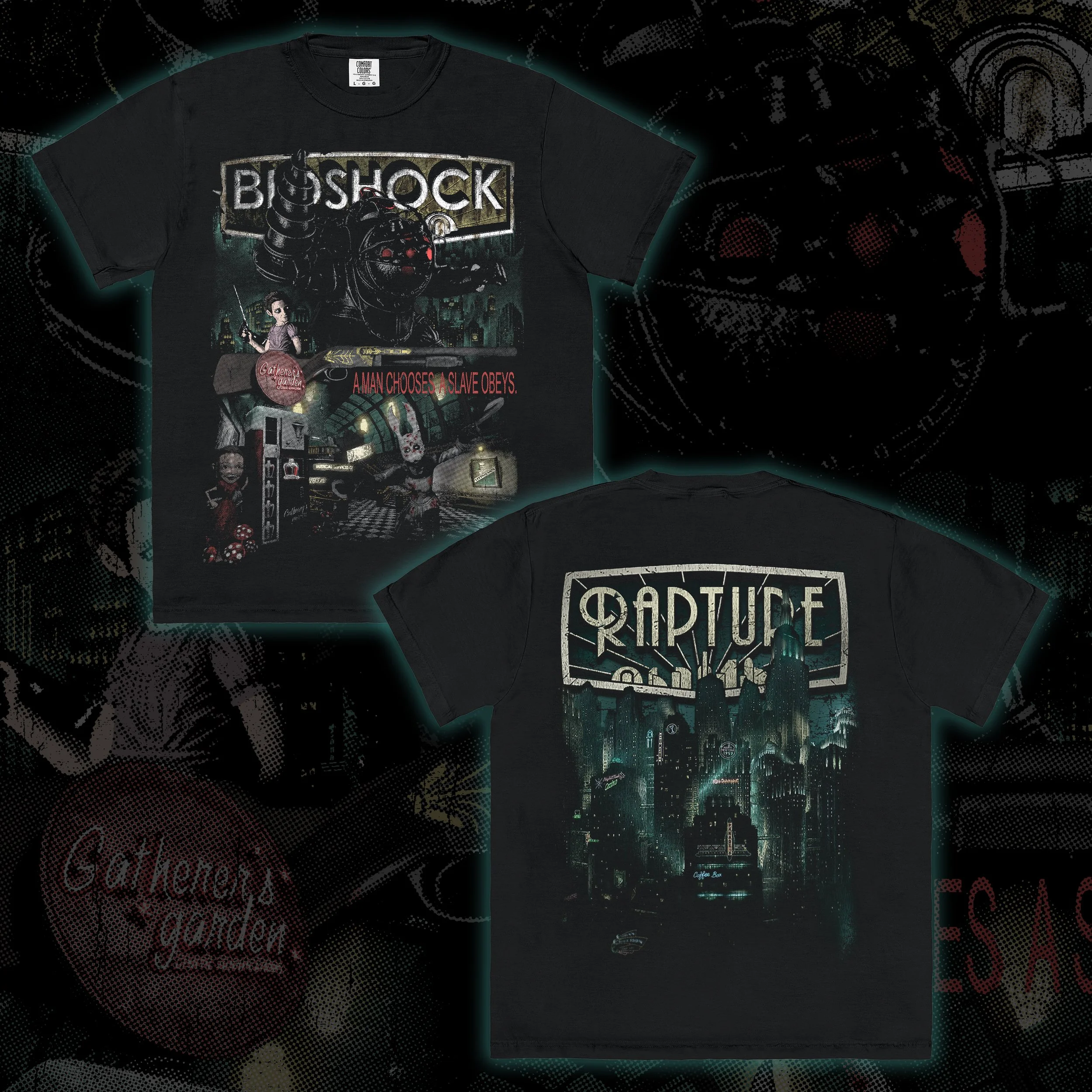 Bioshock "Welcome to Rapture" Short Sleeve
