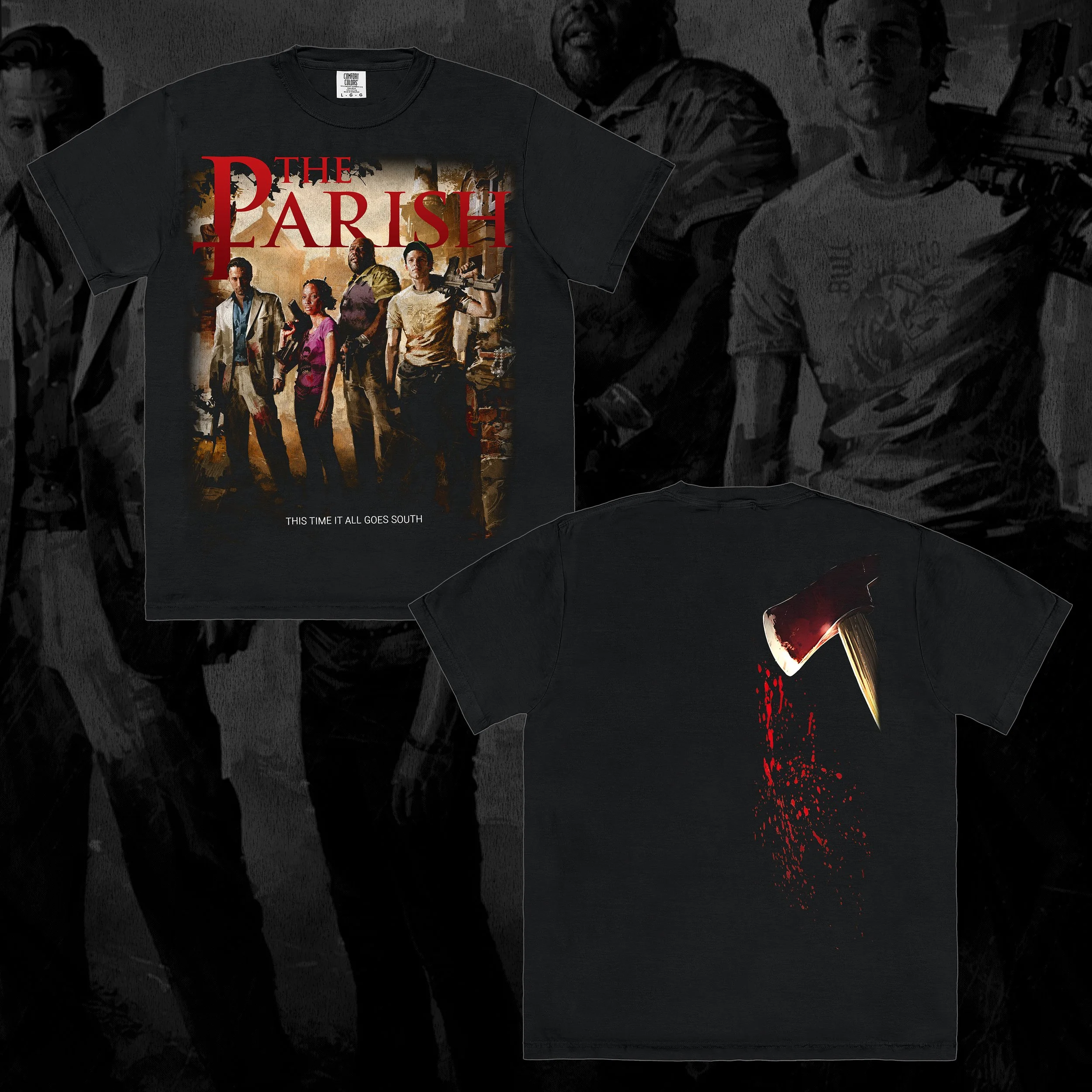 Left 4 Dead 2 "The Parish" Short Sleeve