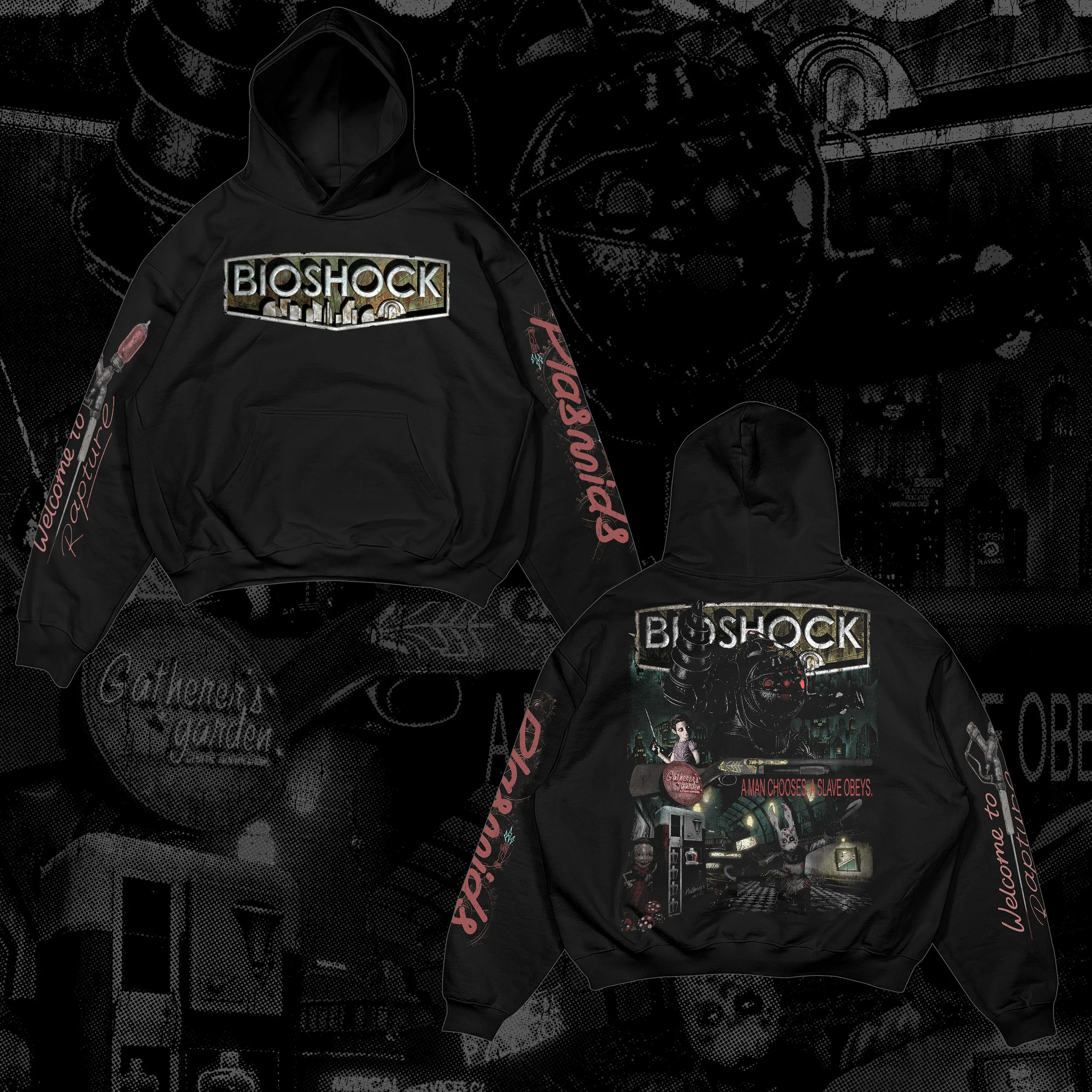 Bioshock "Welcome to Rapture" Hoodie