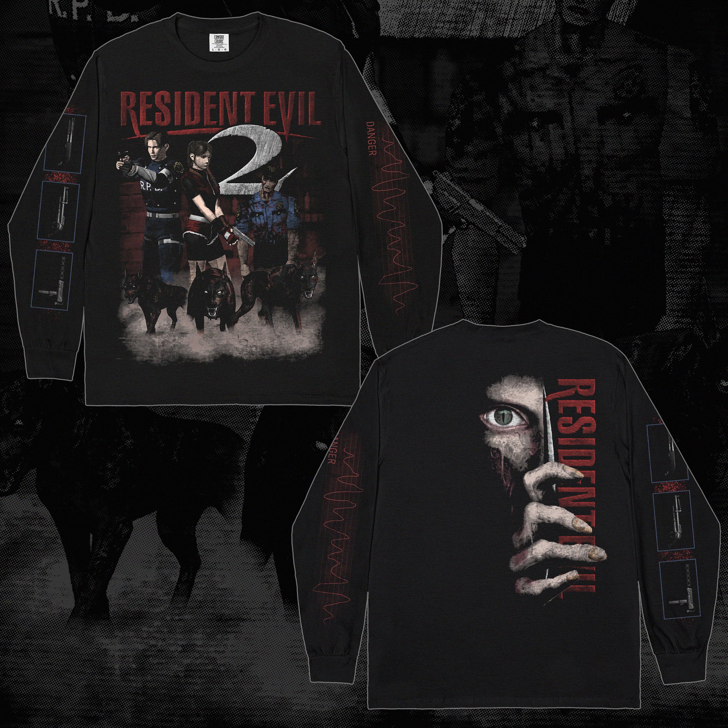Resident Evil 2 "1998" Long Sleeve