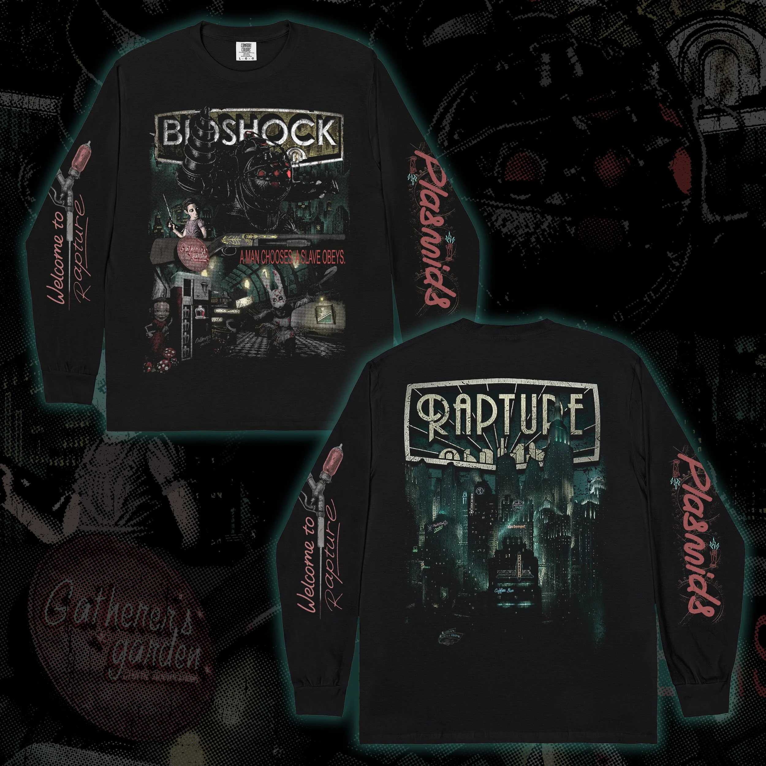 Bioshock "Welcome to Rapture" Long Sleeve