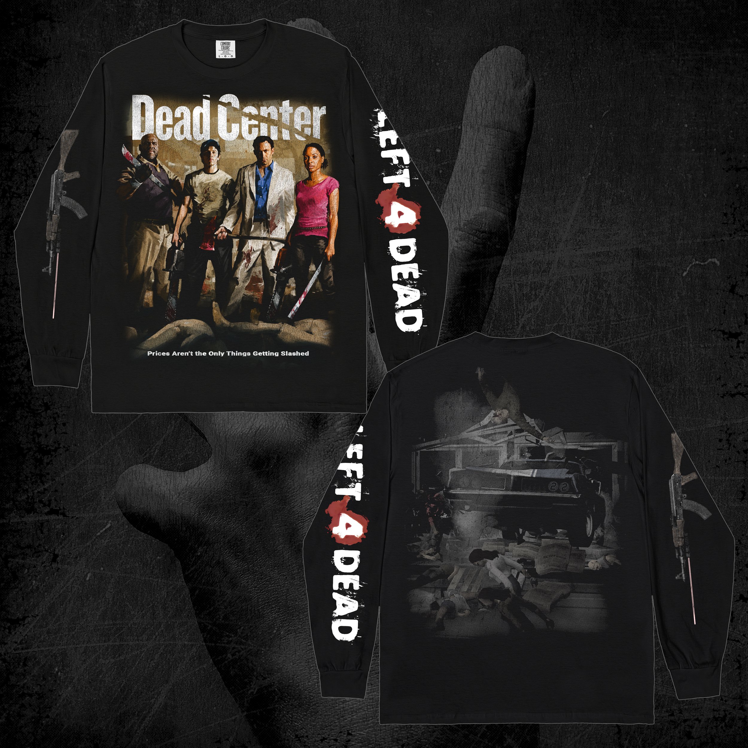 Left 4 Dead 2 "Dead Center" Long Sleeve