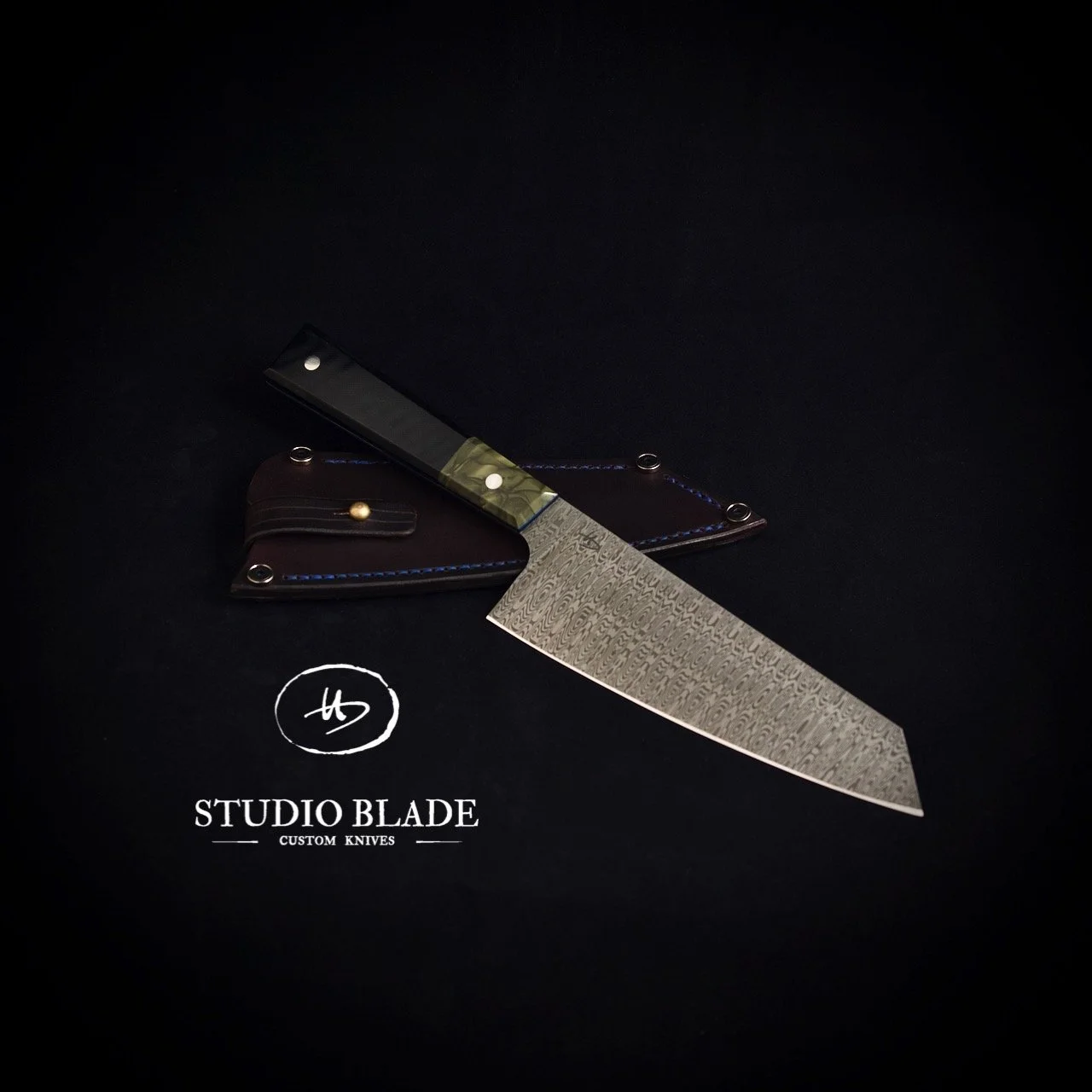 Studio Blade Damasteel Santoku