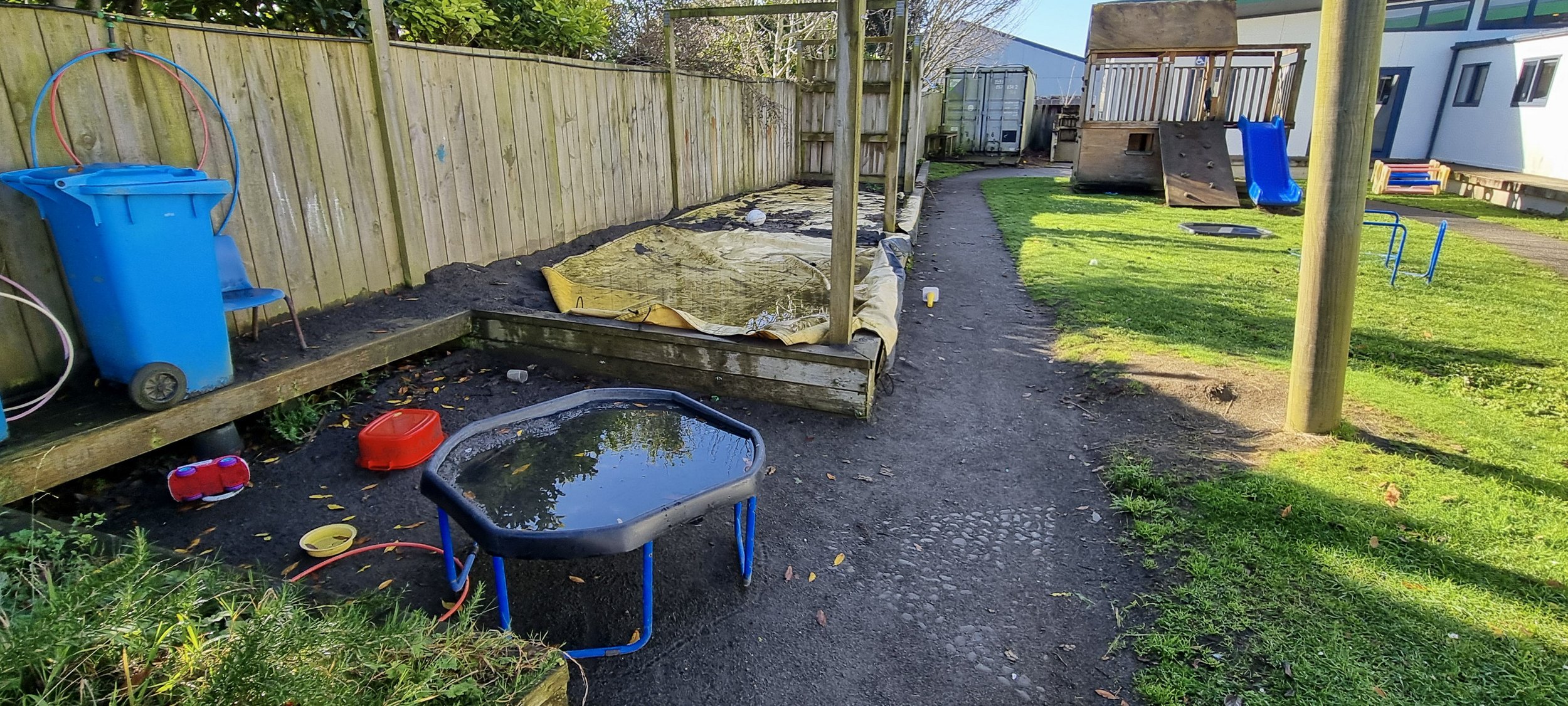 Existing play areas were used however possible, which was a positive that was clear from the initial site visit.