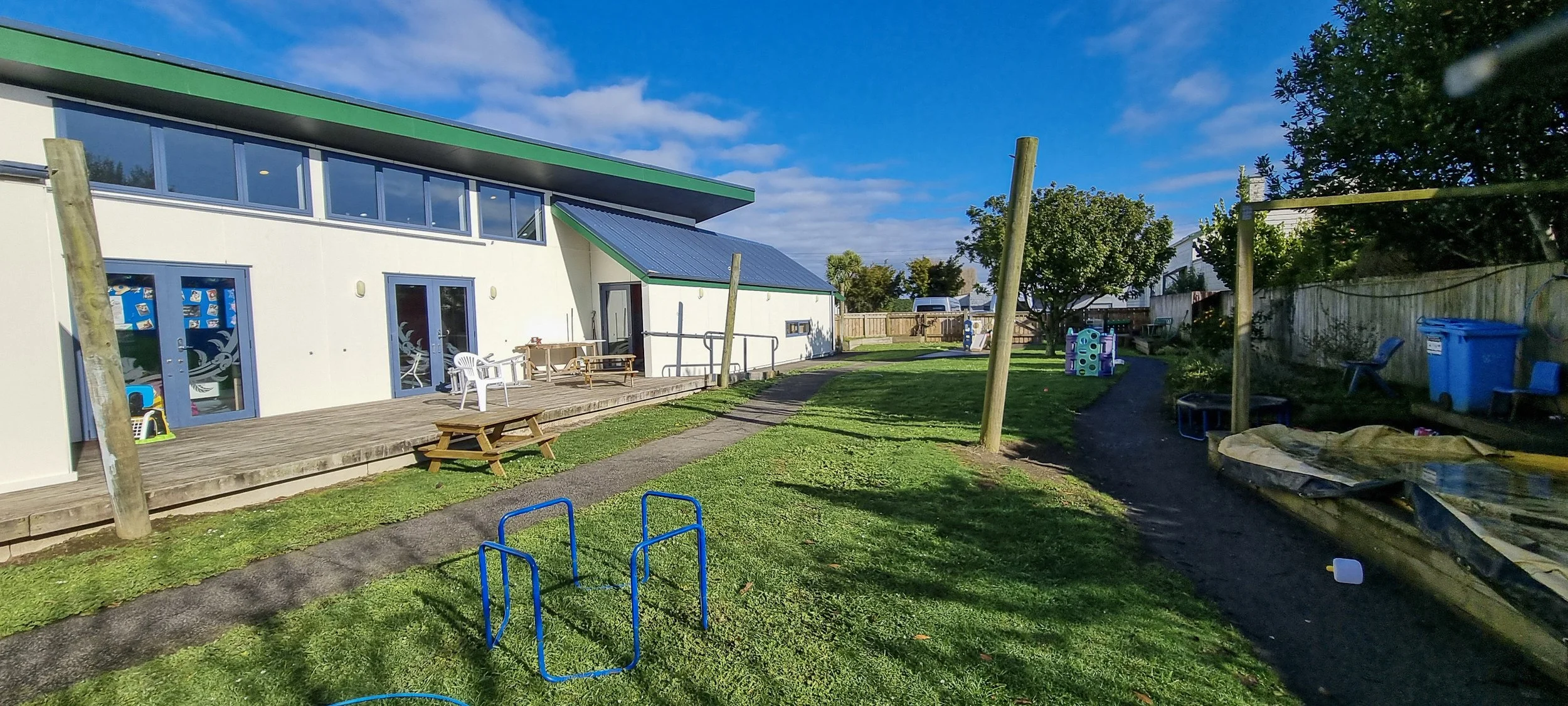 The area was not up to current New Zealand standards, but still featured a strong foundation to work with.