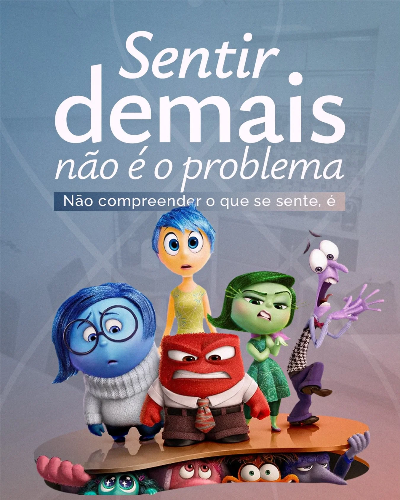 Sentir n&atilde;o &eacute; o problema. O que muitas vezes pesa &eacute; n&atilde;o conseguir entender, organizar ou dar sentido ao que est&aacute; sendo vivido internamente.

Quando n&atilde;o h&aacute; compreens&atilde;o, o sentimento fica mais conf