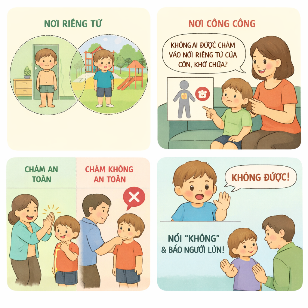 Giáo dục giới tính cho trẻ: cần dạy gì- và dạy như thế nào?