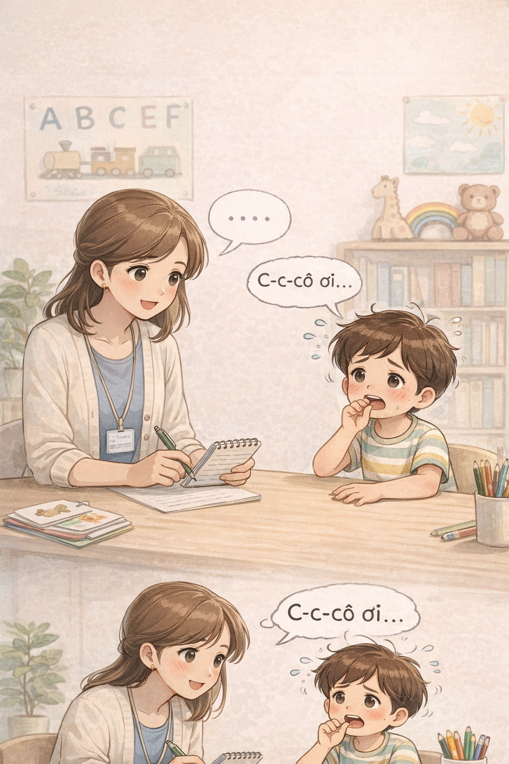 Nói lắp- rối loạn phát triển thần kinh đa gen