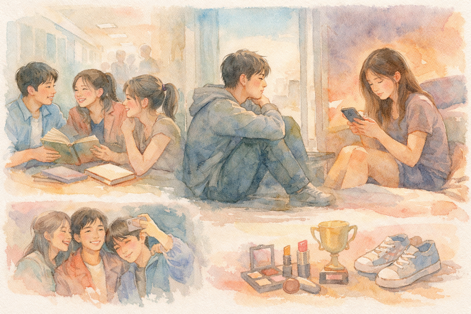 Áp lực đồng trang lứa ở tuổi teen