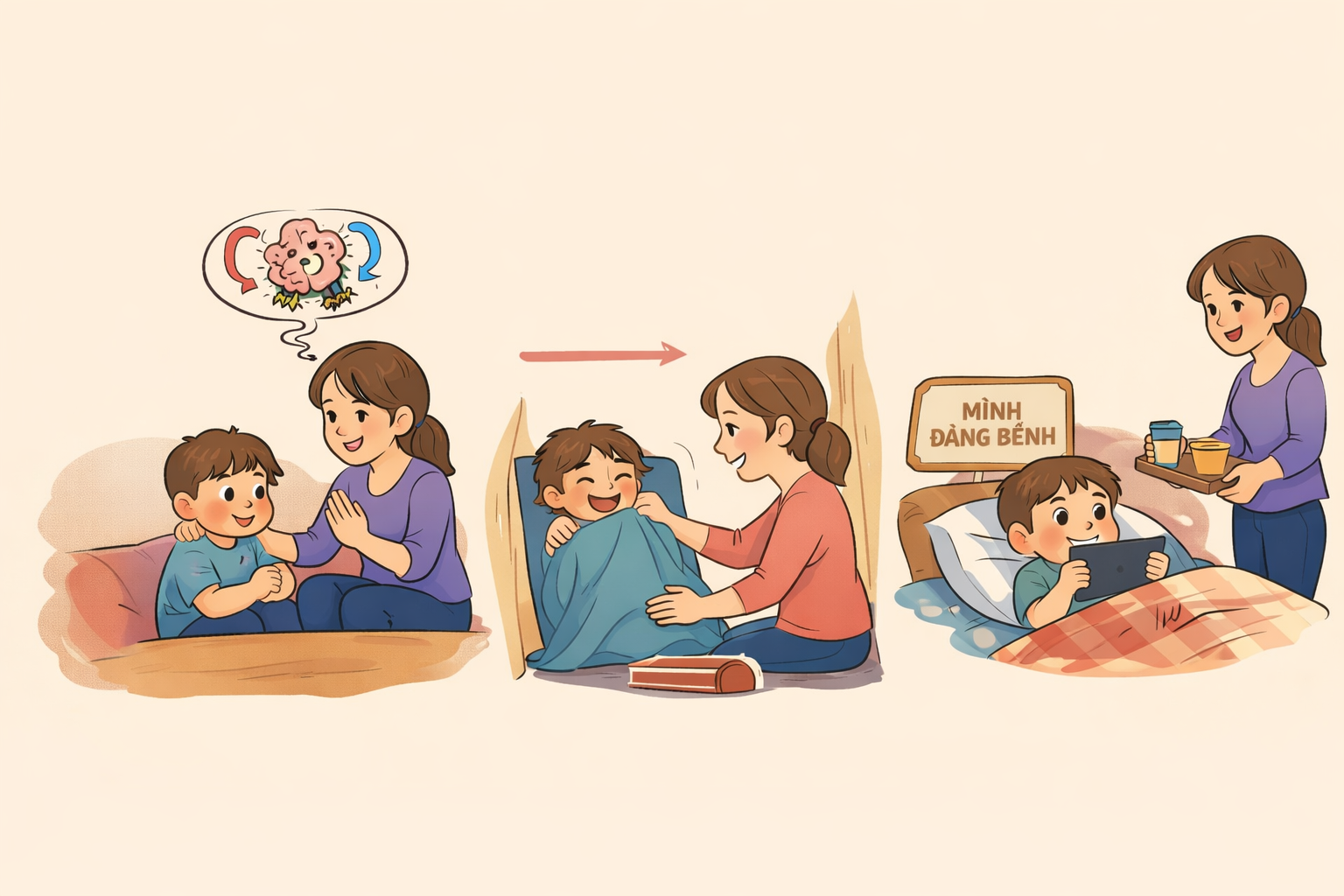 Khi con bị rối loạn lo âu: ba nguyên tắc nhận thức – hành vi cha mẹ có thể áp dụng