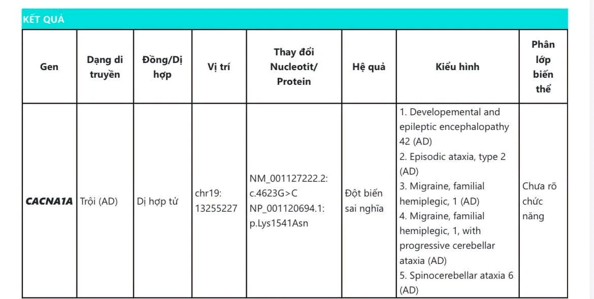 Giải mã CACNA1A: Chức năng quyết định kiểu hình như thế nào