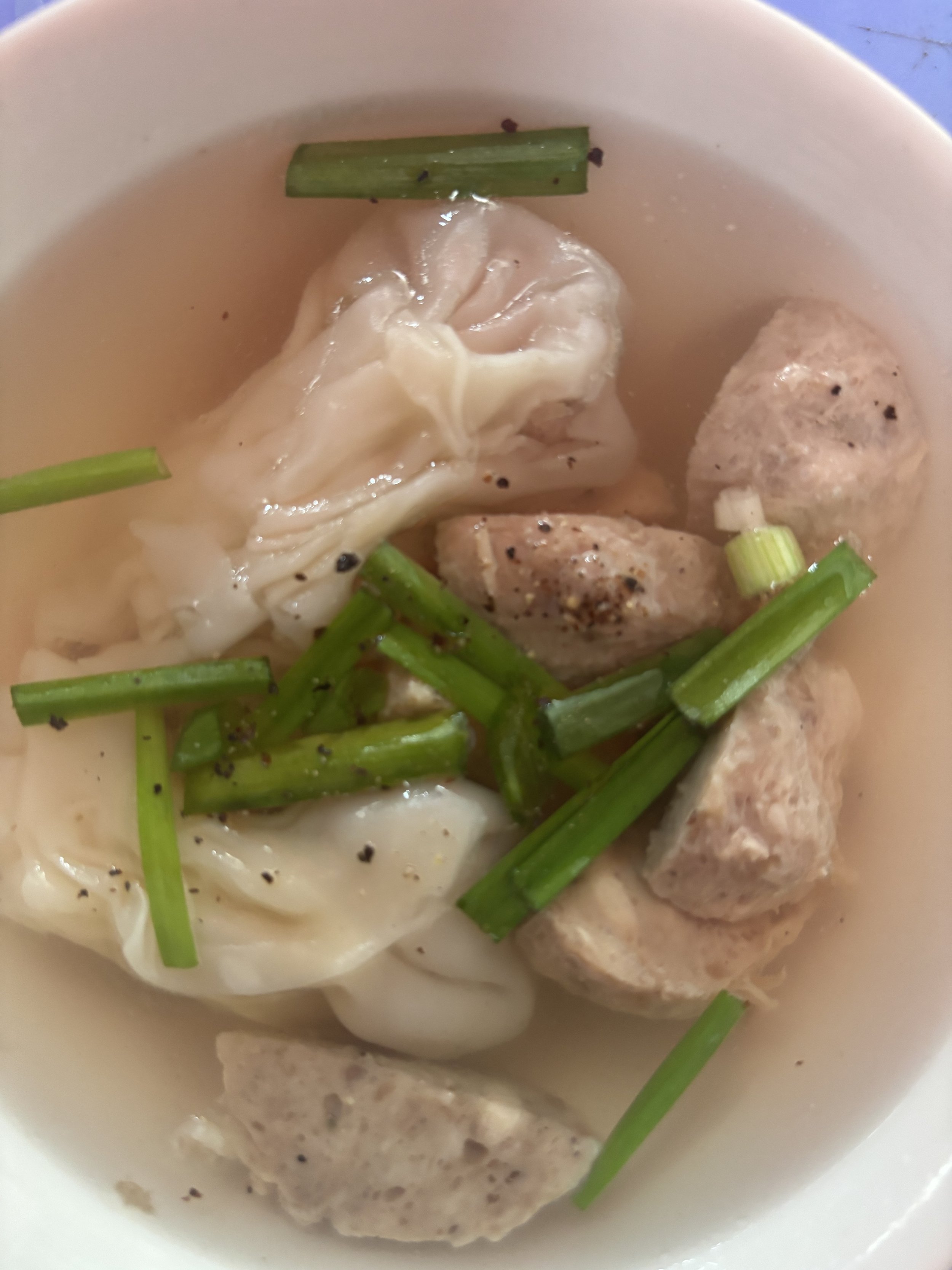 Hoành thánh cải thảo bò viên keto