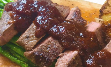 BÒ BÍT TẾT KHOAI TÂY CHIÊN KETO