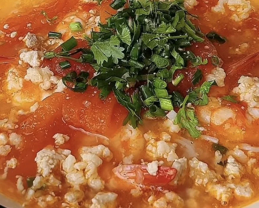 Bún tôm thịt keto