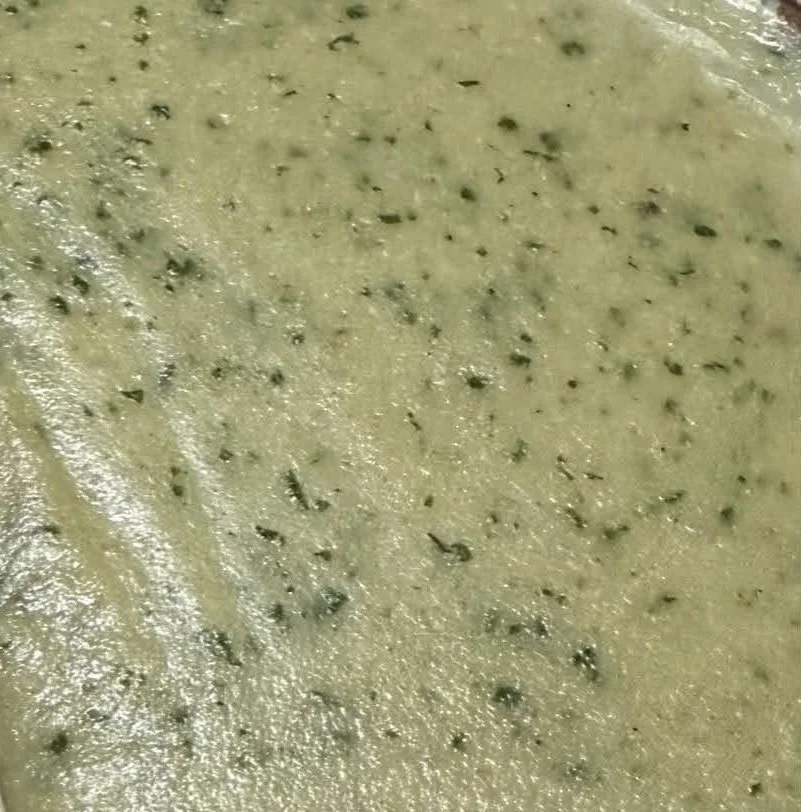 Cháo gà cải xoăn keto