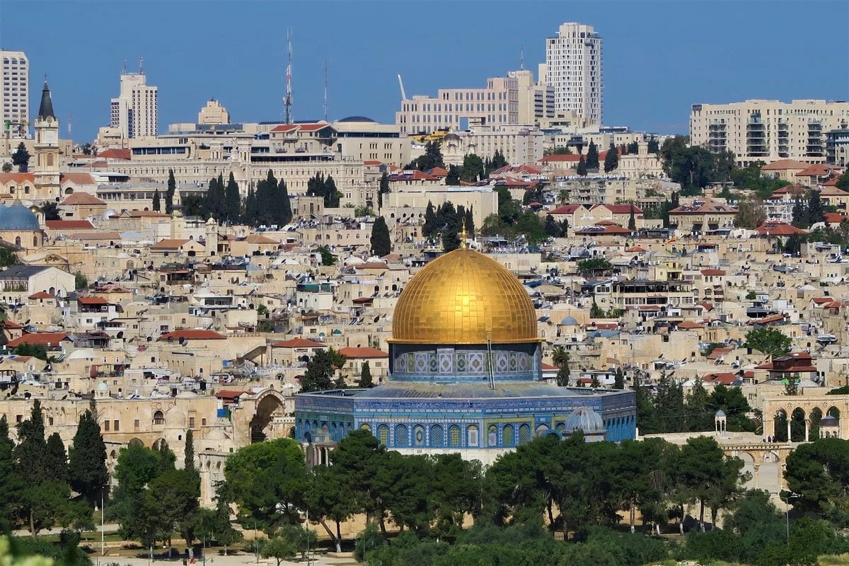 Panoramic view of Al-Quds