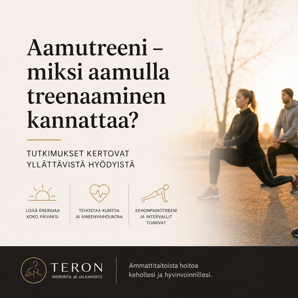 Aamutreeni – miksi aamulla liikkuminen kannattaa? Tutkimukset kertovat yllättävistä hyödyistä.