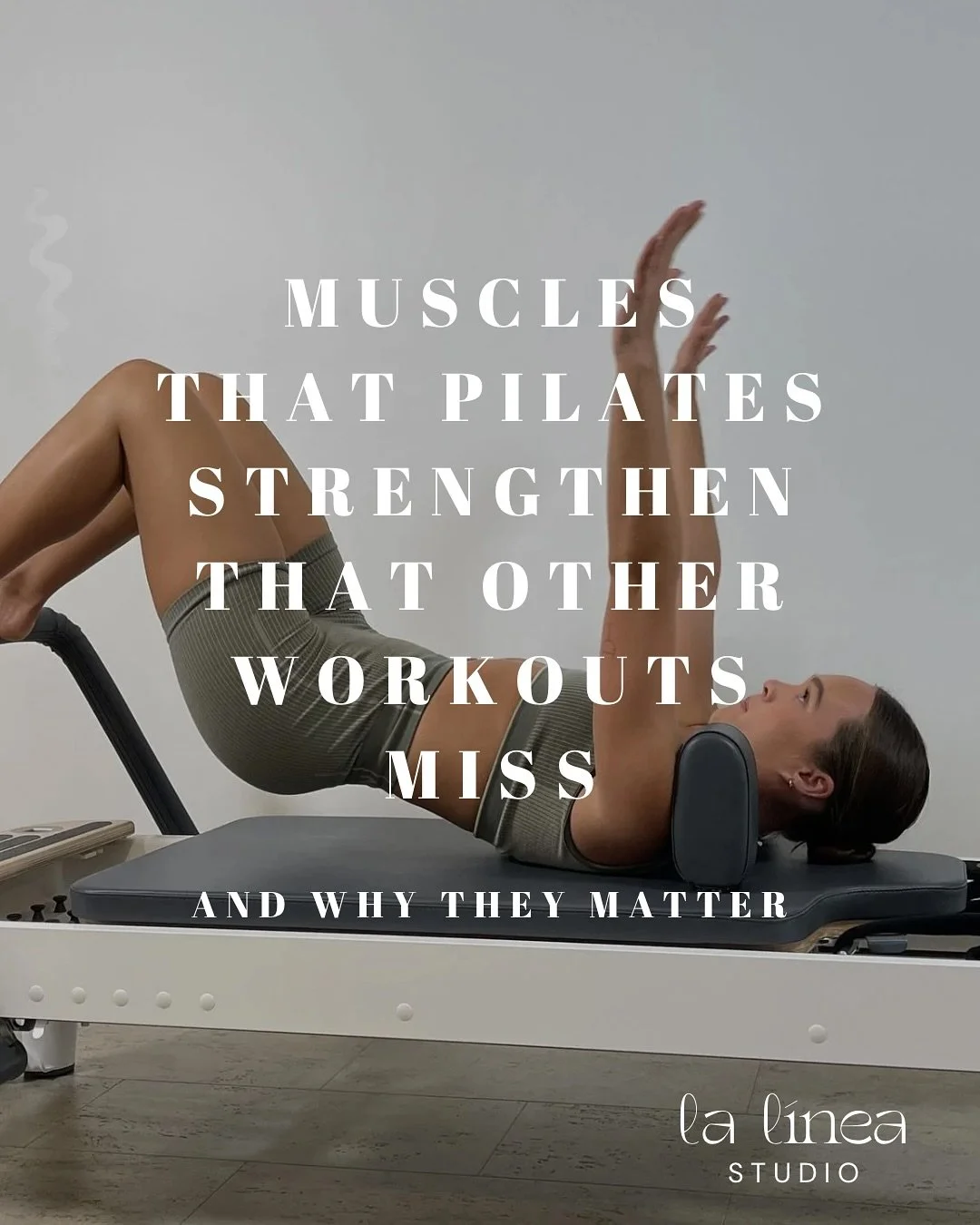 Most workouts focus on the big, surface-level muscles&hellip;
 But Pilates? Pilates strengthens the deep stabilizing muscles that truly support how you move, stand, and feel every day ✨

From the pelvic floor to the TVA, obliques, deep glutes, multif