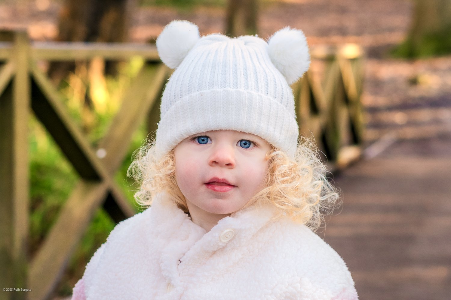 cute child in a hat