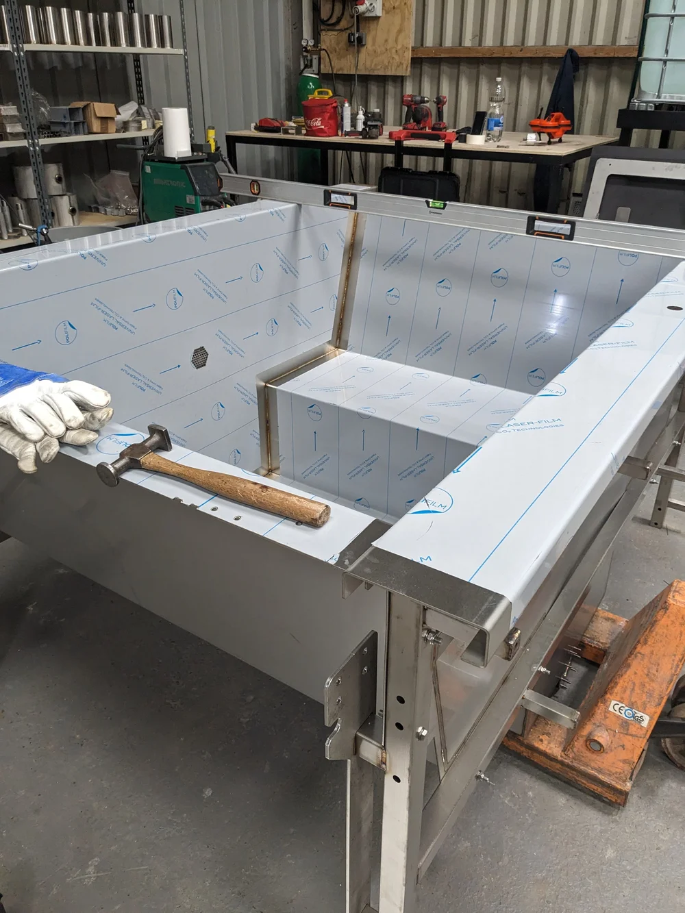 Tubmarine stainless steel
