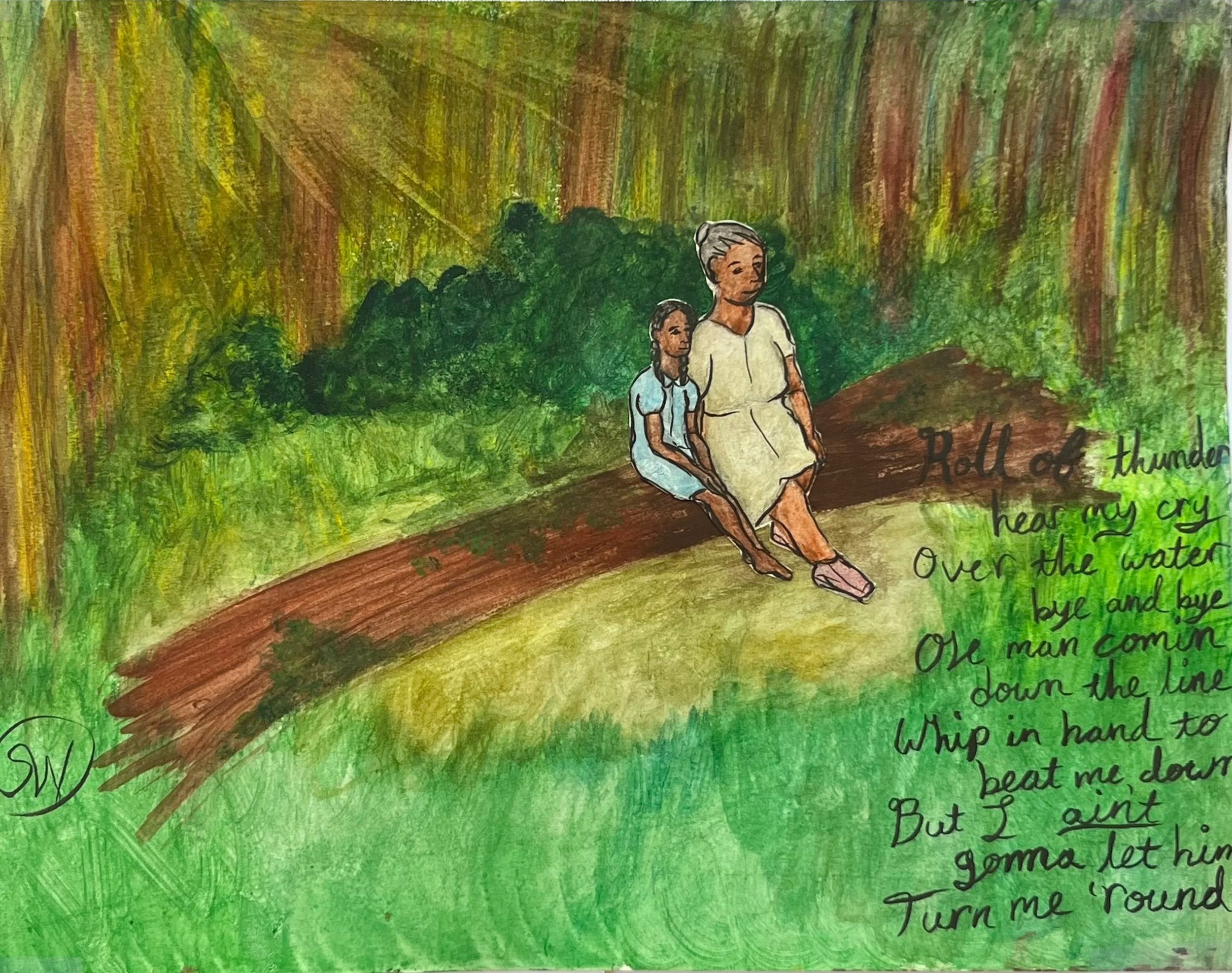 Book art: Roar of Thunder, Hear My Cry