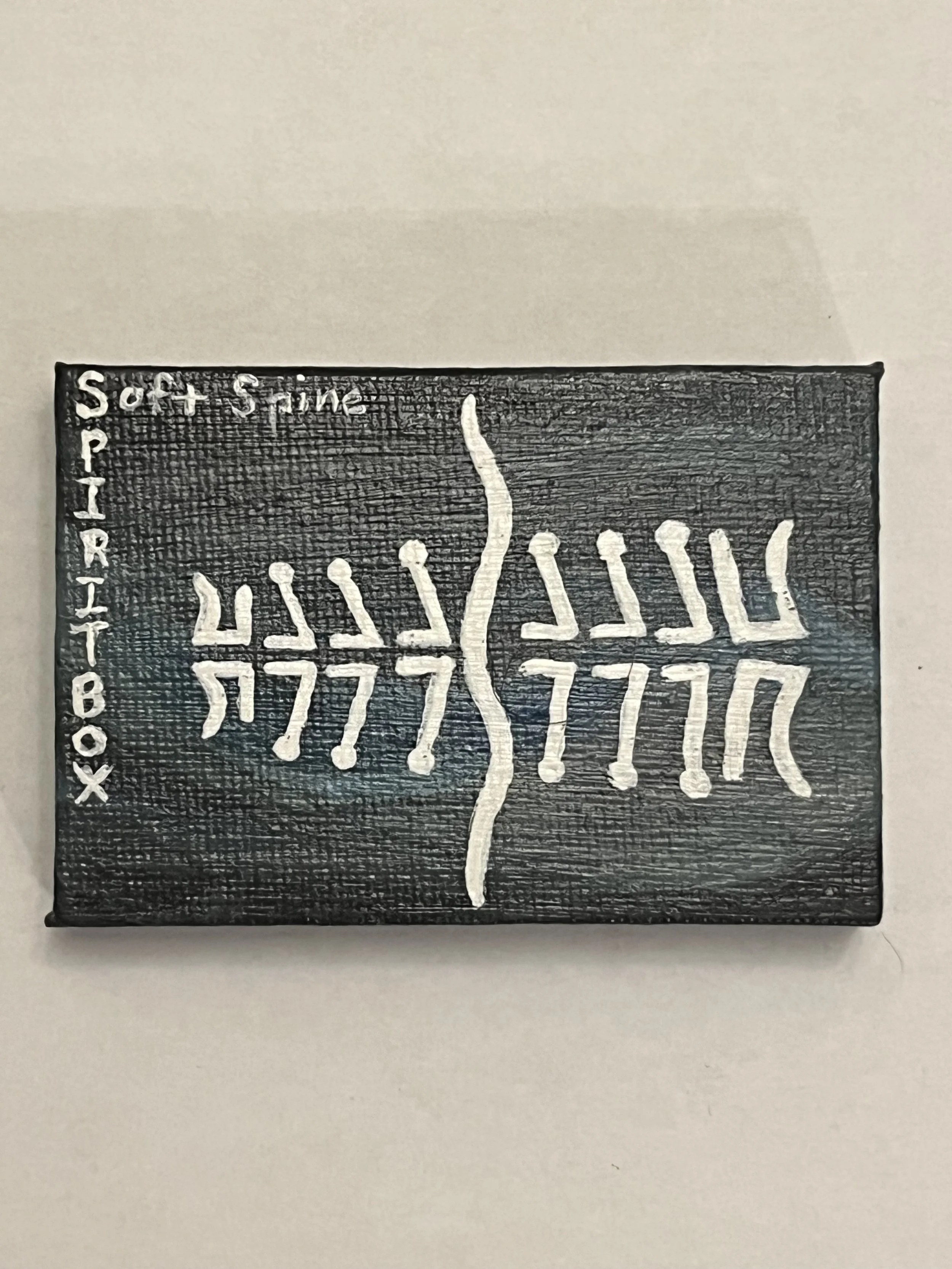Spiritbox magnet painting for a friend