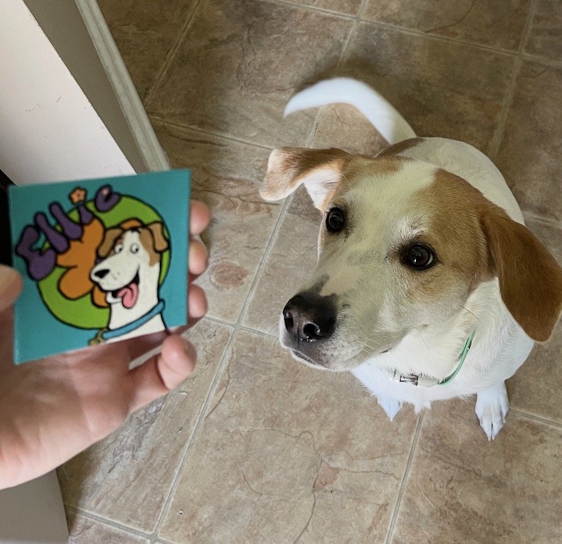 Scooby-ified Ellie for a friend (featuring Ellie)