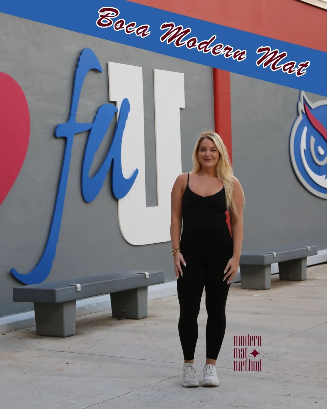 Meet Mariah, our Boca Modern Mat Lead 🩵

She is so excited to work with the Boca Raton community to share her love of Pilates and connection through Modern Mat. 

Details for our first event in March coming soon, and we can&rsquo;t wait to see you o