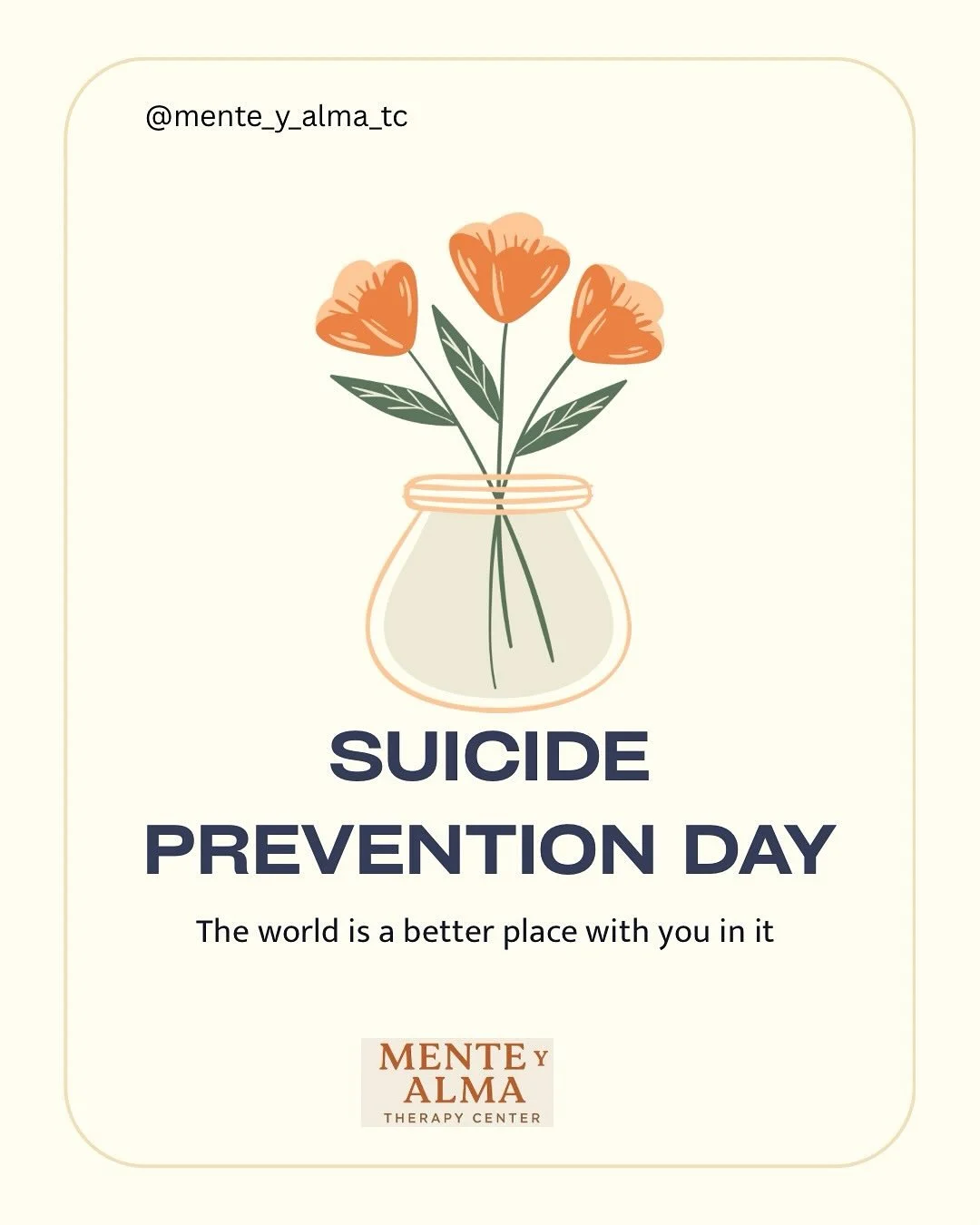 Today is Suicide Prevention Day 
A reminder that you are not alone, your story matters, and your presence in this world makes a difference. Healing takes time, and reaching out for support is a sign of strength not weakness.

Let&rsquo;s break the si