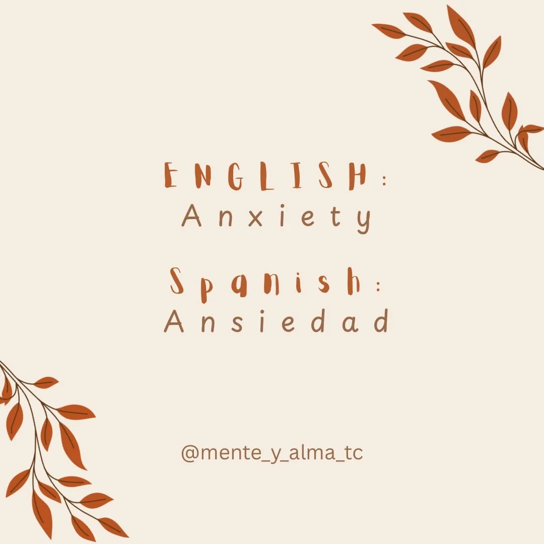 How do you explain the difference between estr&eacute;s y ansiedad? 

#BilingualTherapist #ClinicalSpanish #MentalHealthEducation #LatinxMentalHealth #SpanishForTherapists