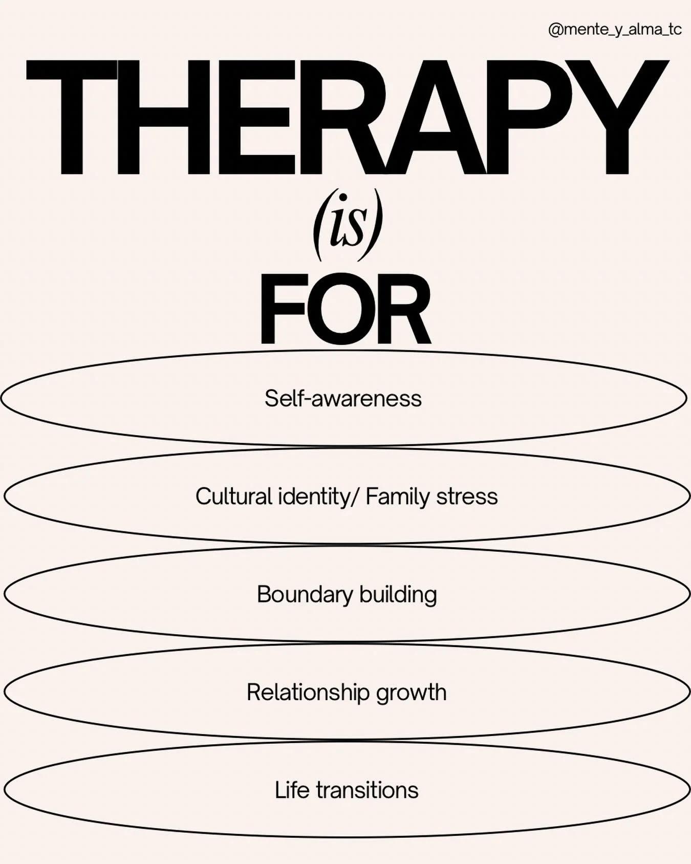 Therapy that feels human.

Not just coping but growing.
Not just talking but being understood.

Bilingual Therapy (English &amp; Spanish)
Online sessions in California
Free consultation available

Mente y Alma Therapy Center