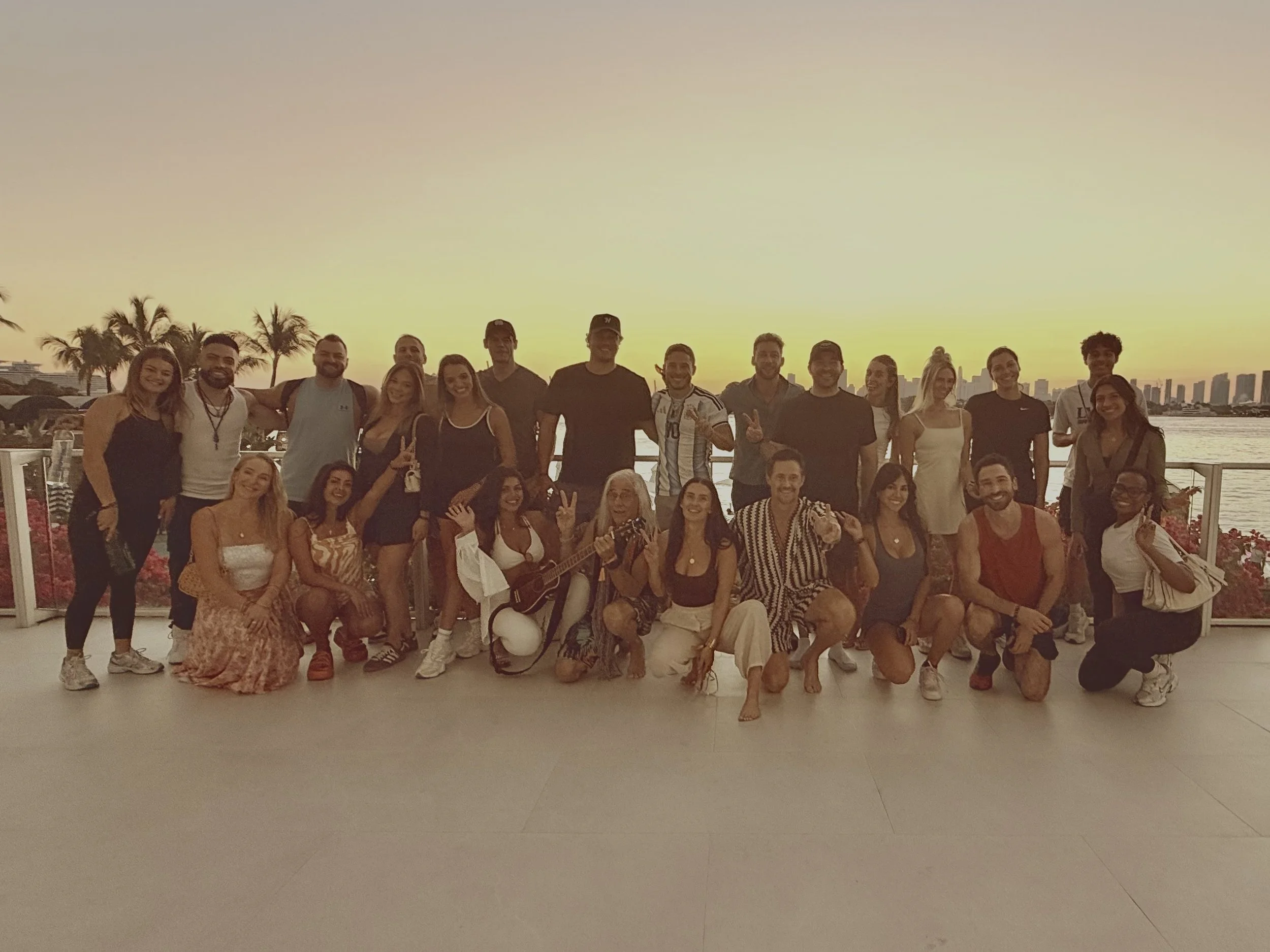 Breathwork facilitator Biohack Miami 