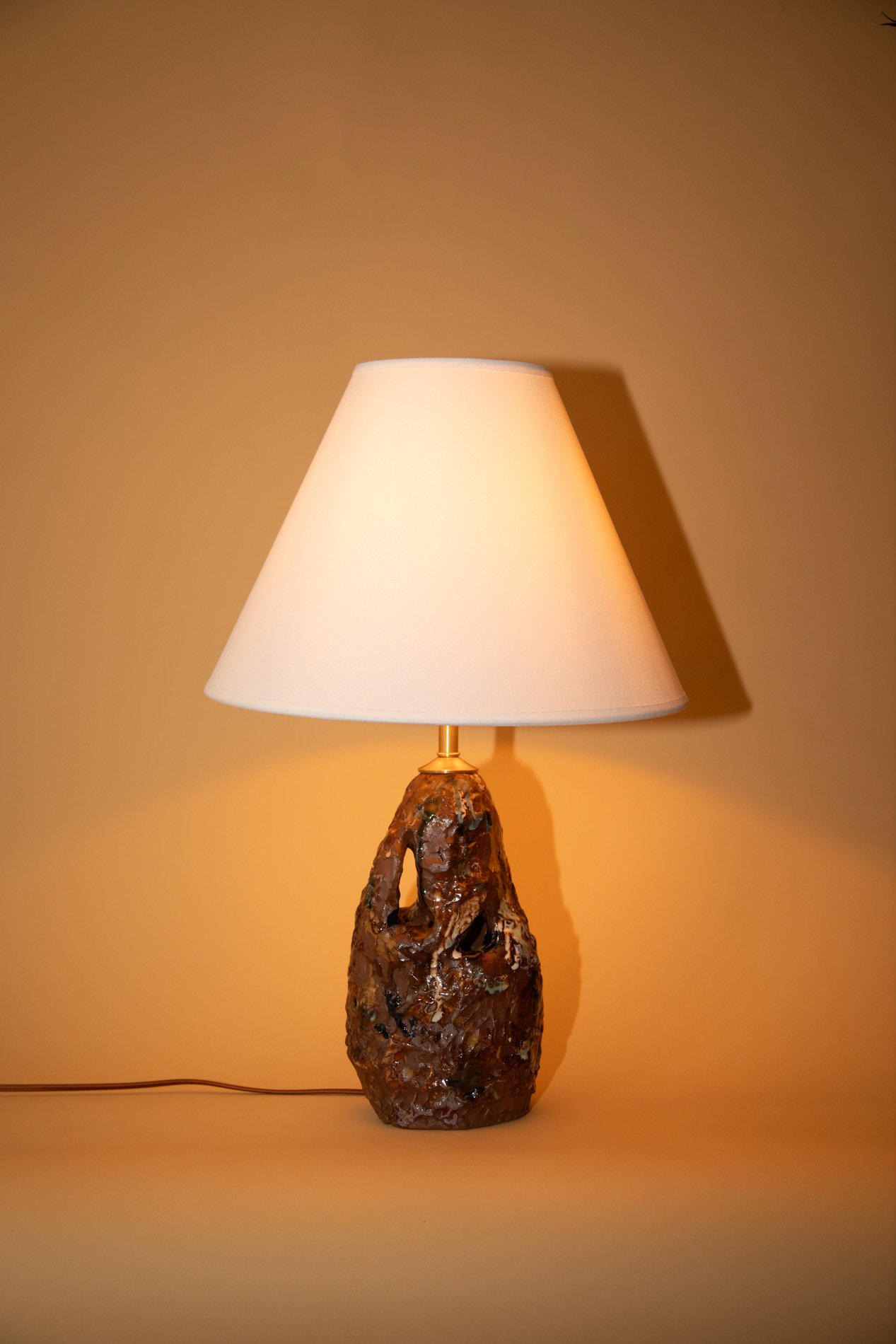 Organic Painters Palette Table Lamp
