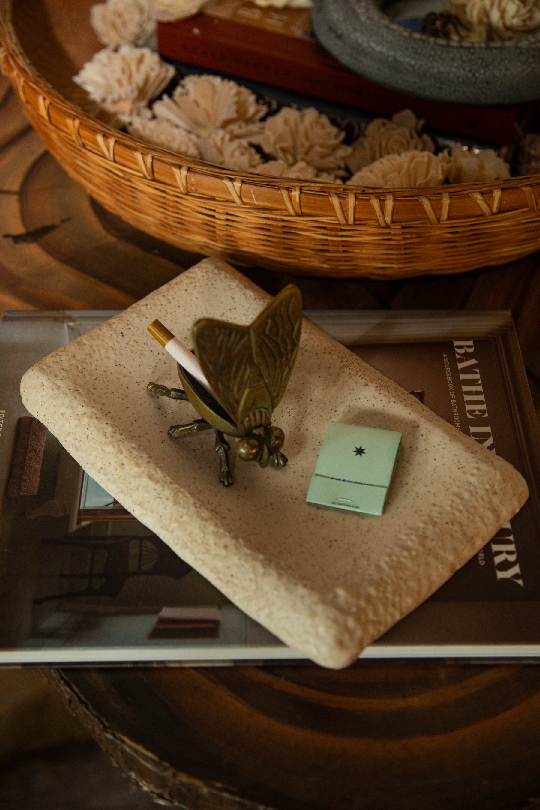 Stoneware Catchall Tray