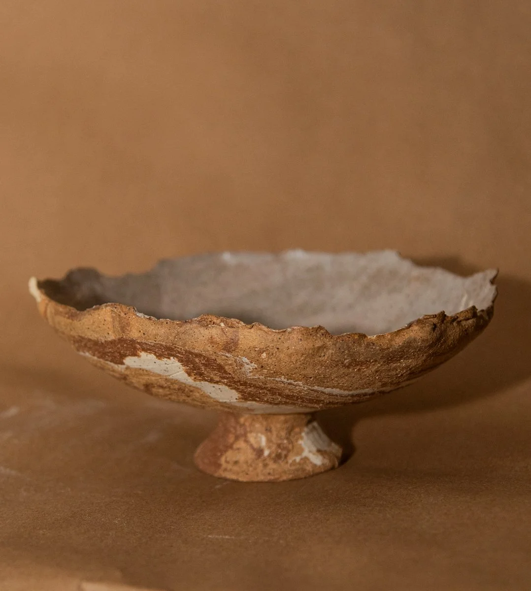Marble Pedestal Catchall Tray