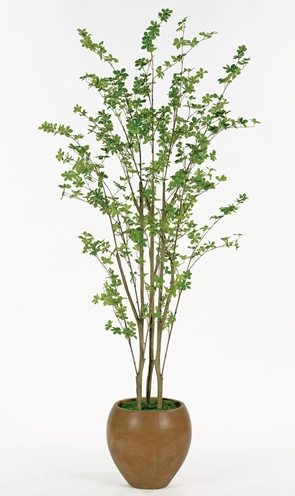 8' Wispy Mini Leaf Tree