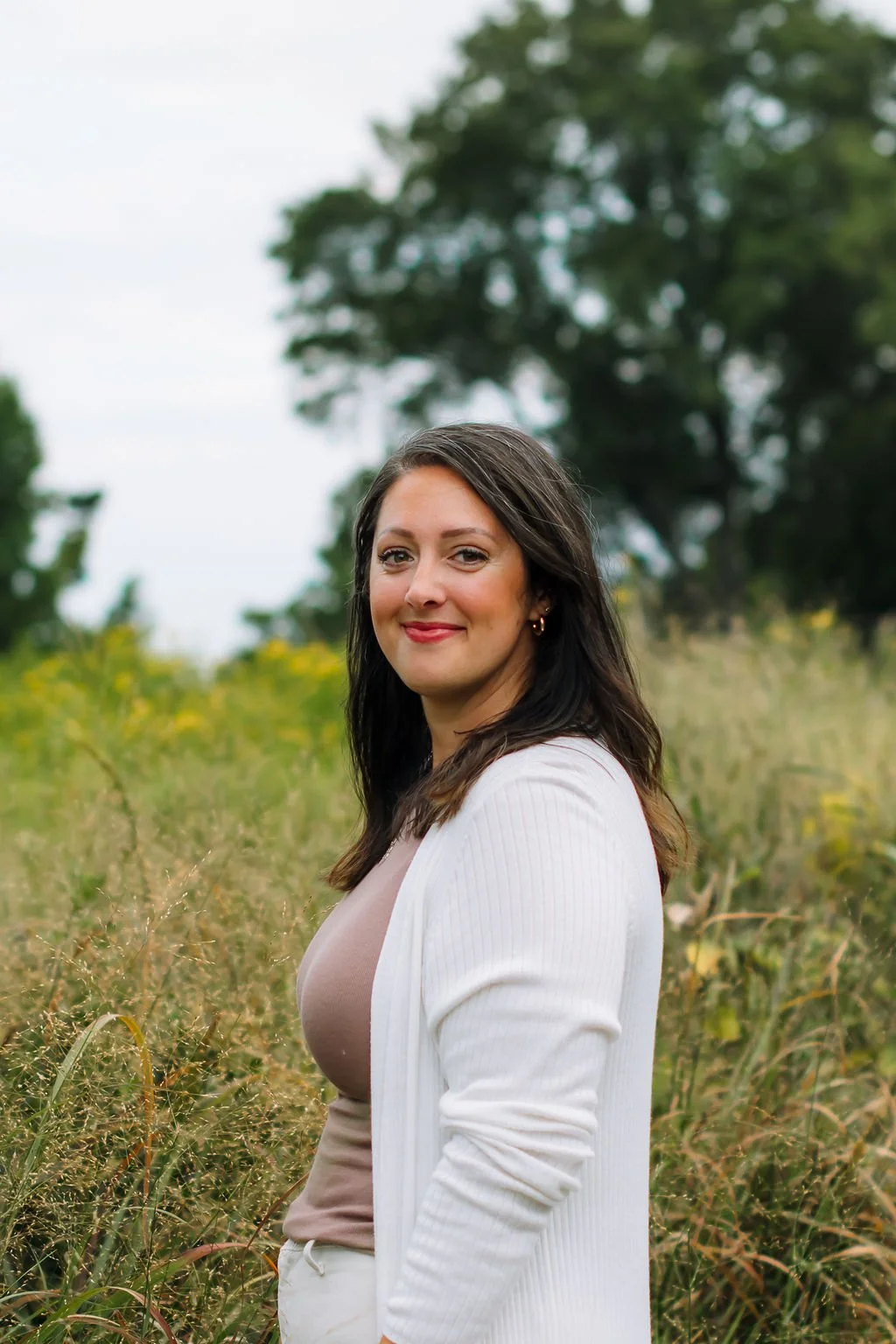 Portrait of St. Louis Florist, Dawn Gross, of Suncrest Blooms.