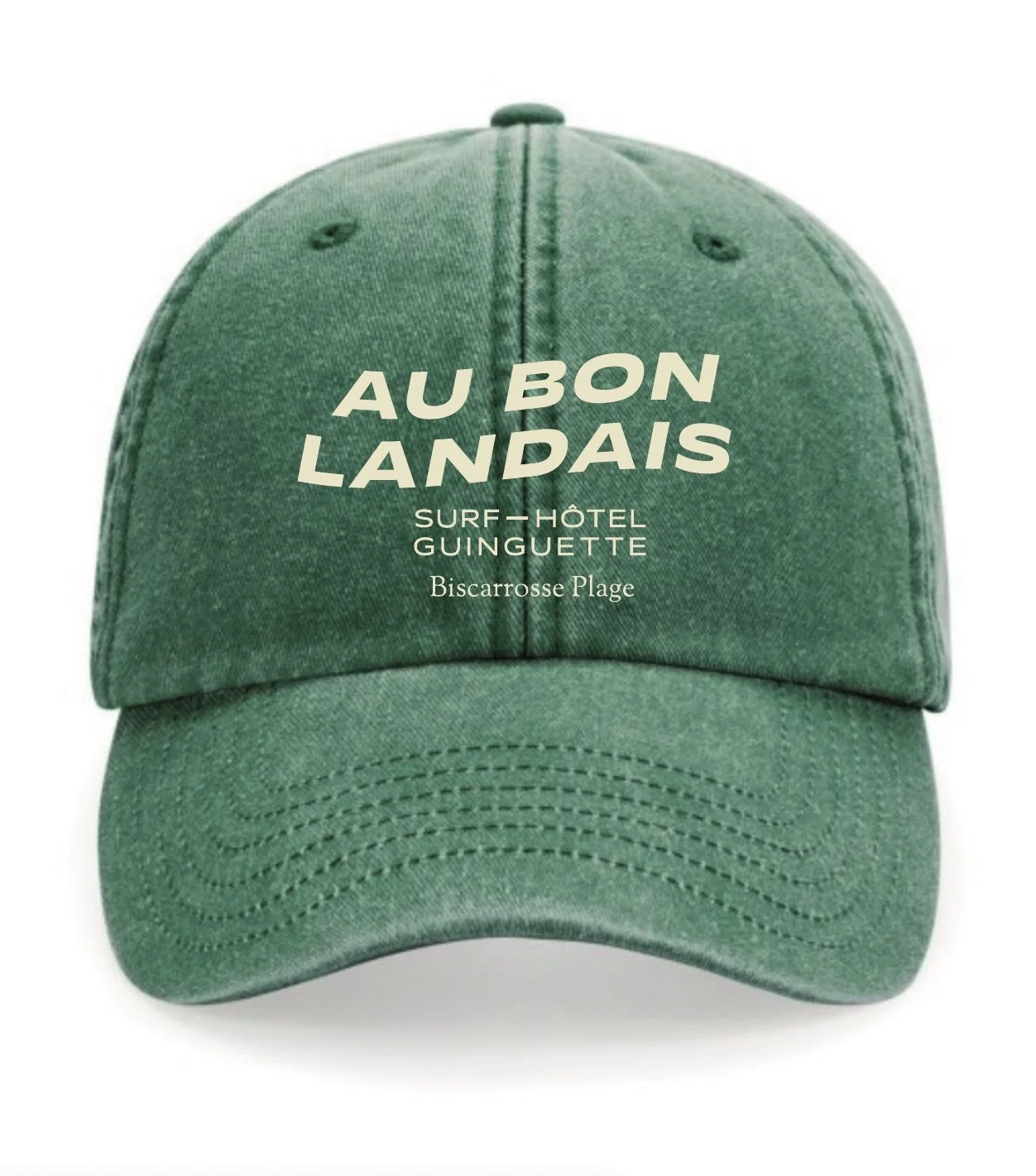 Casquette Au Bon Landais — Vert bouteille