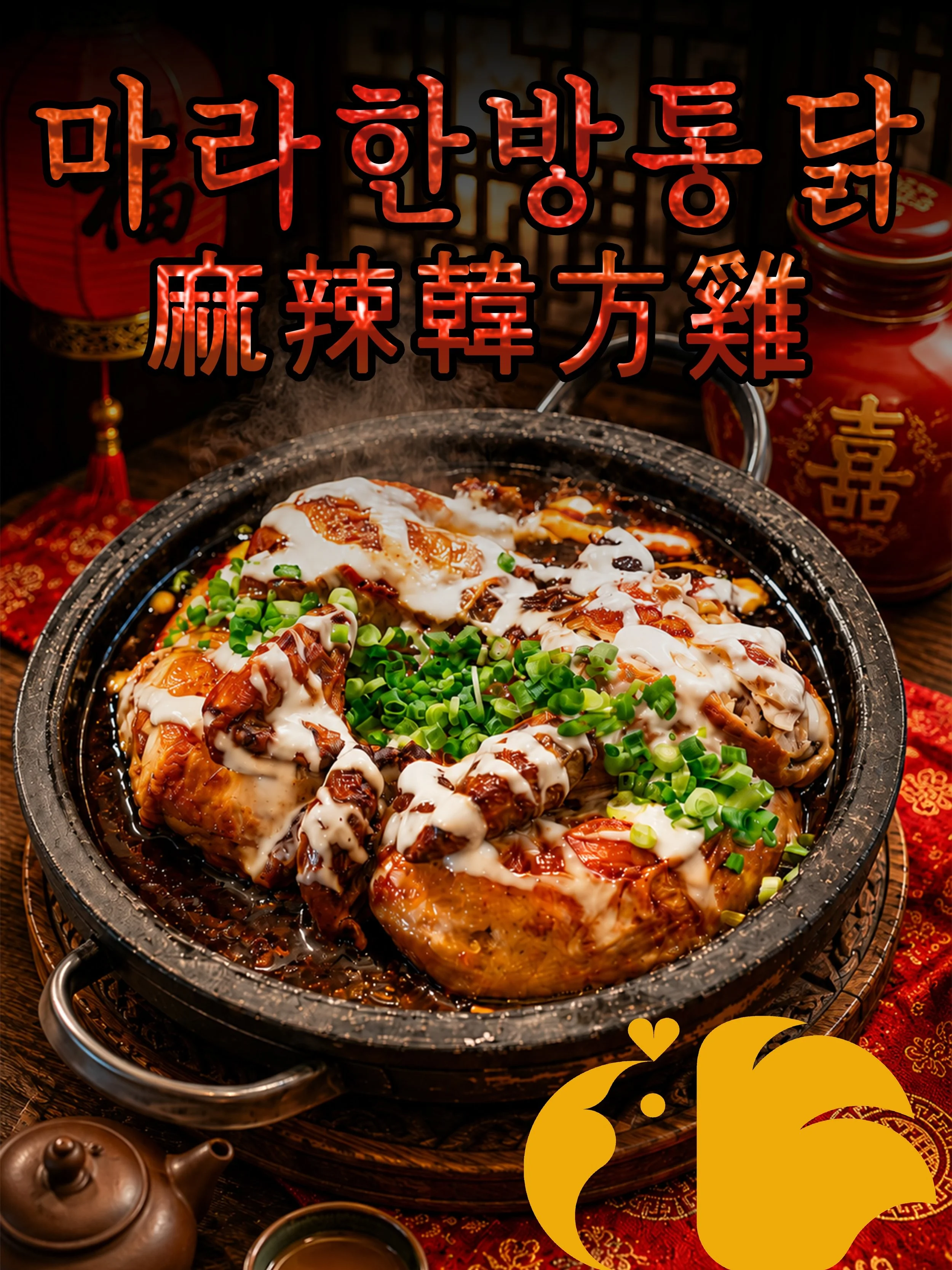 해방촌 신흥시장 신흥 강자 해방촌닭 신메뉴 등장
.
올 여름 무더위를 날려 줄 해방촌닭의 마라한방통닭을
시원한 칭따오 생맥주와 함께 굳이 한번 누려 보시길 바랍니닭 🐔
.
#해방촌 #해방촌맛집 #해방촌닭 #마라한방통닭 #마라통닭