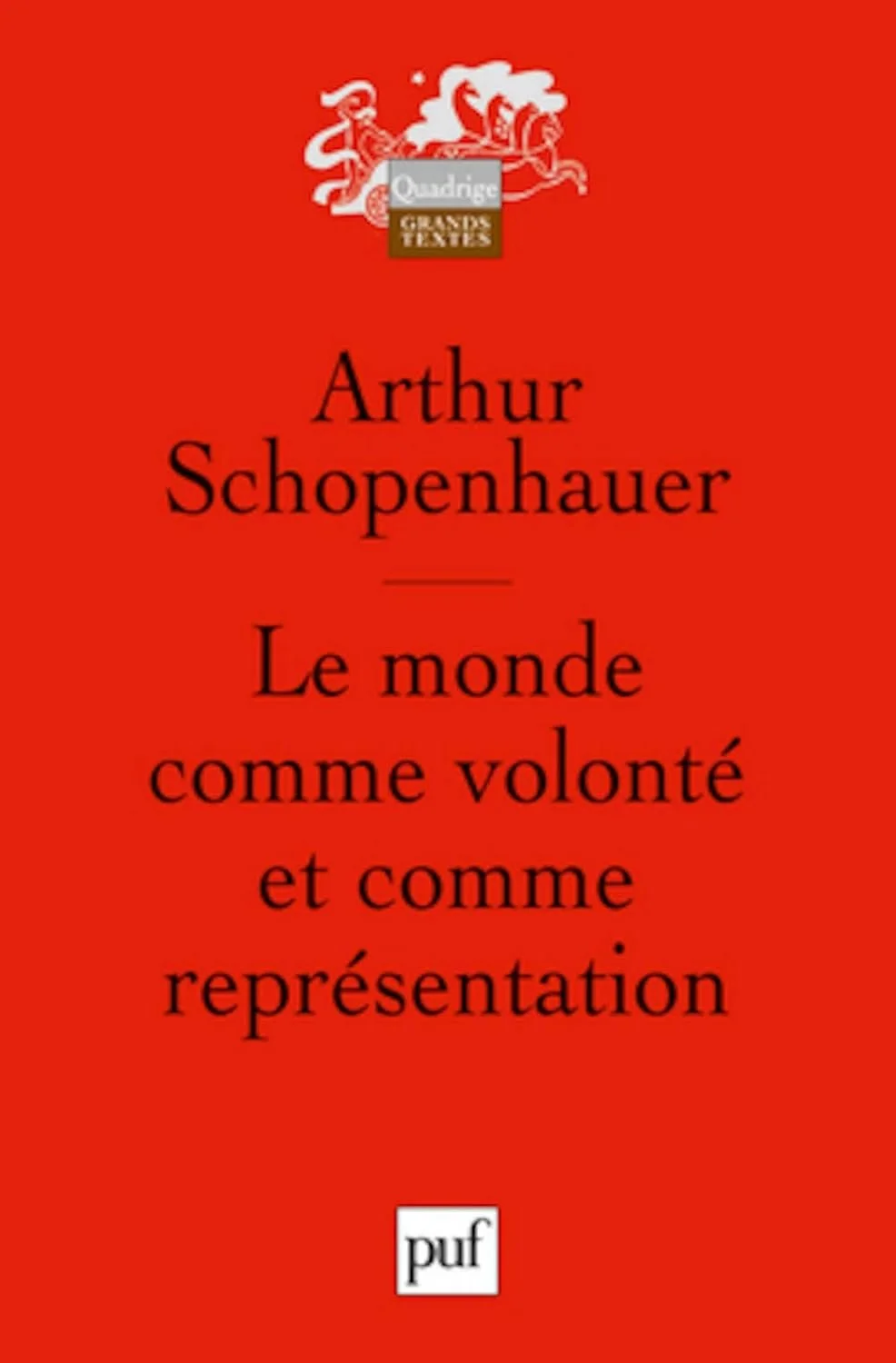 Le monde comme volonté et représentation