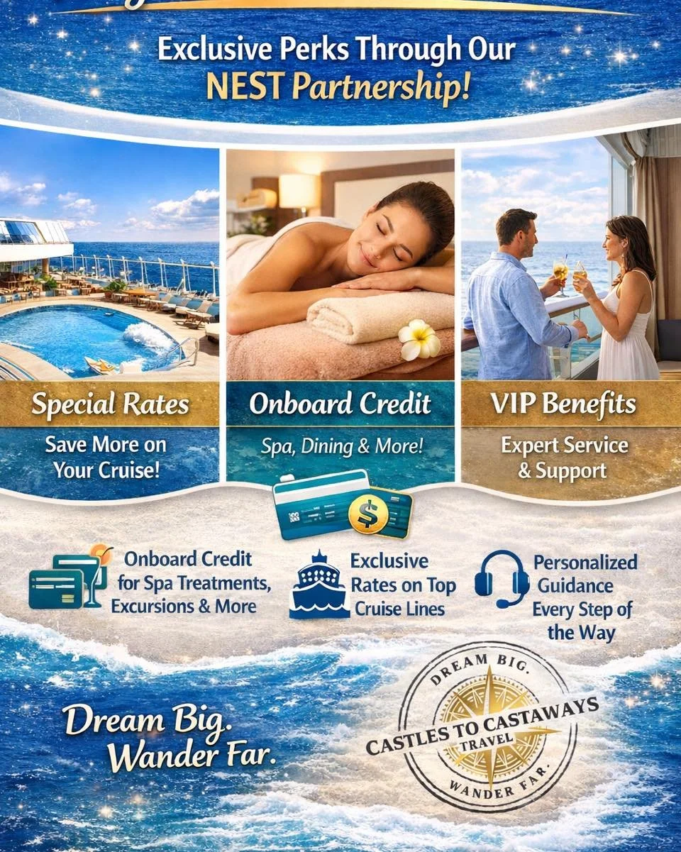 Why book with a travel advisor? Even better, why book with an agency that is part of a consortium? Let&rsquo;s talk cruises!

One of the biggest questions we hear is, &ldquo;Why should I book with you?&rdquo; Here&rsquo;s a big reason.

Our Travel Cu